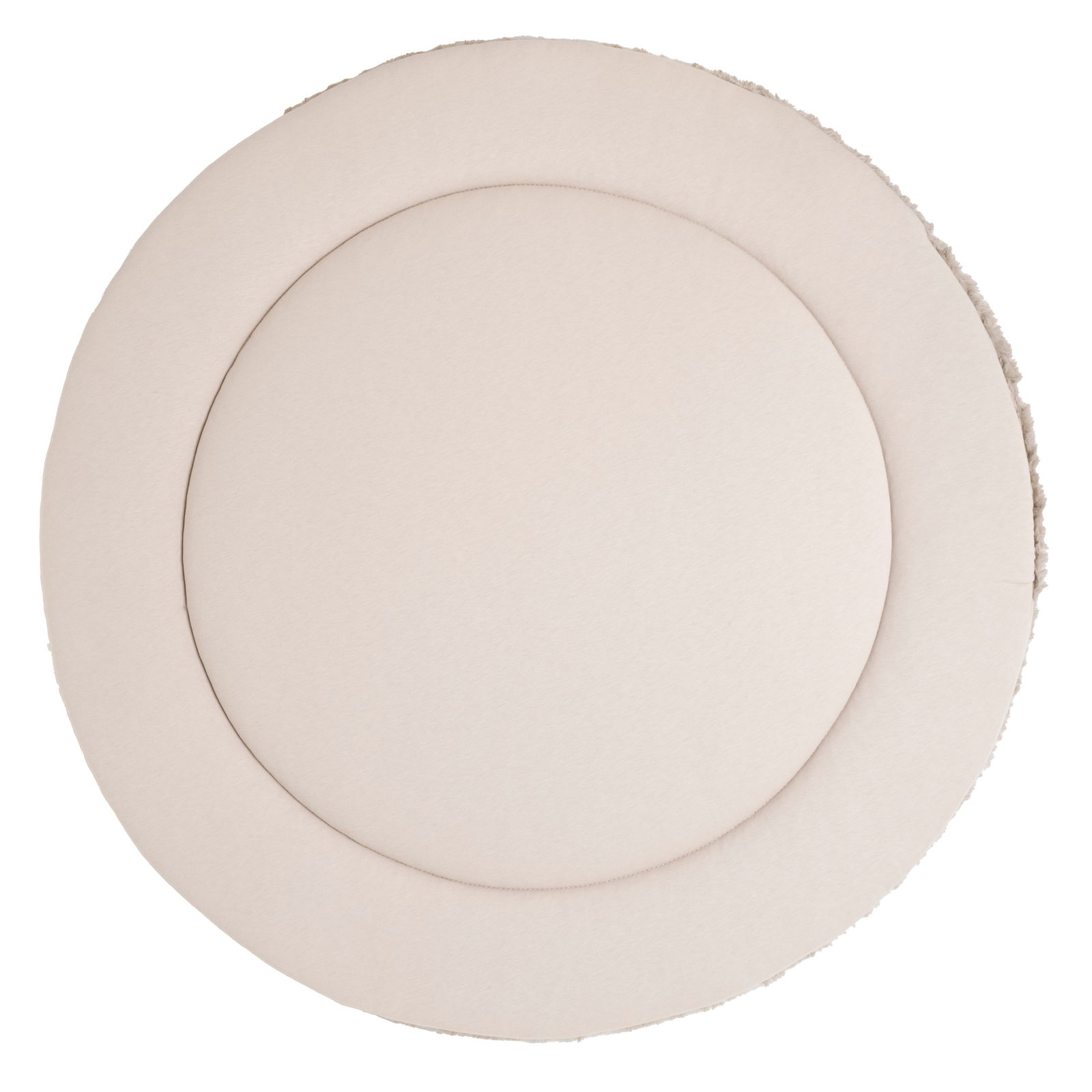 Tapis de parc Snow taupe - Ø90 cm