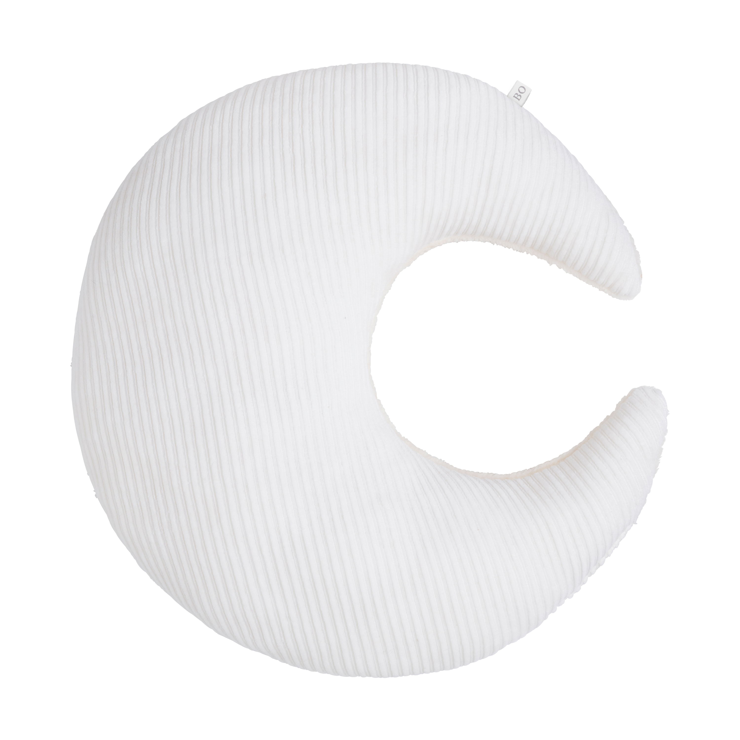 Coussin lune teddy Sense blanc