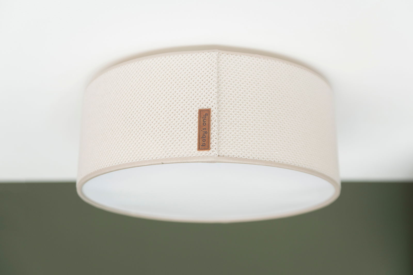 Ceiling lamp Classic sand - Ø35 cm