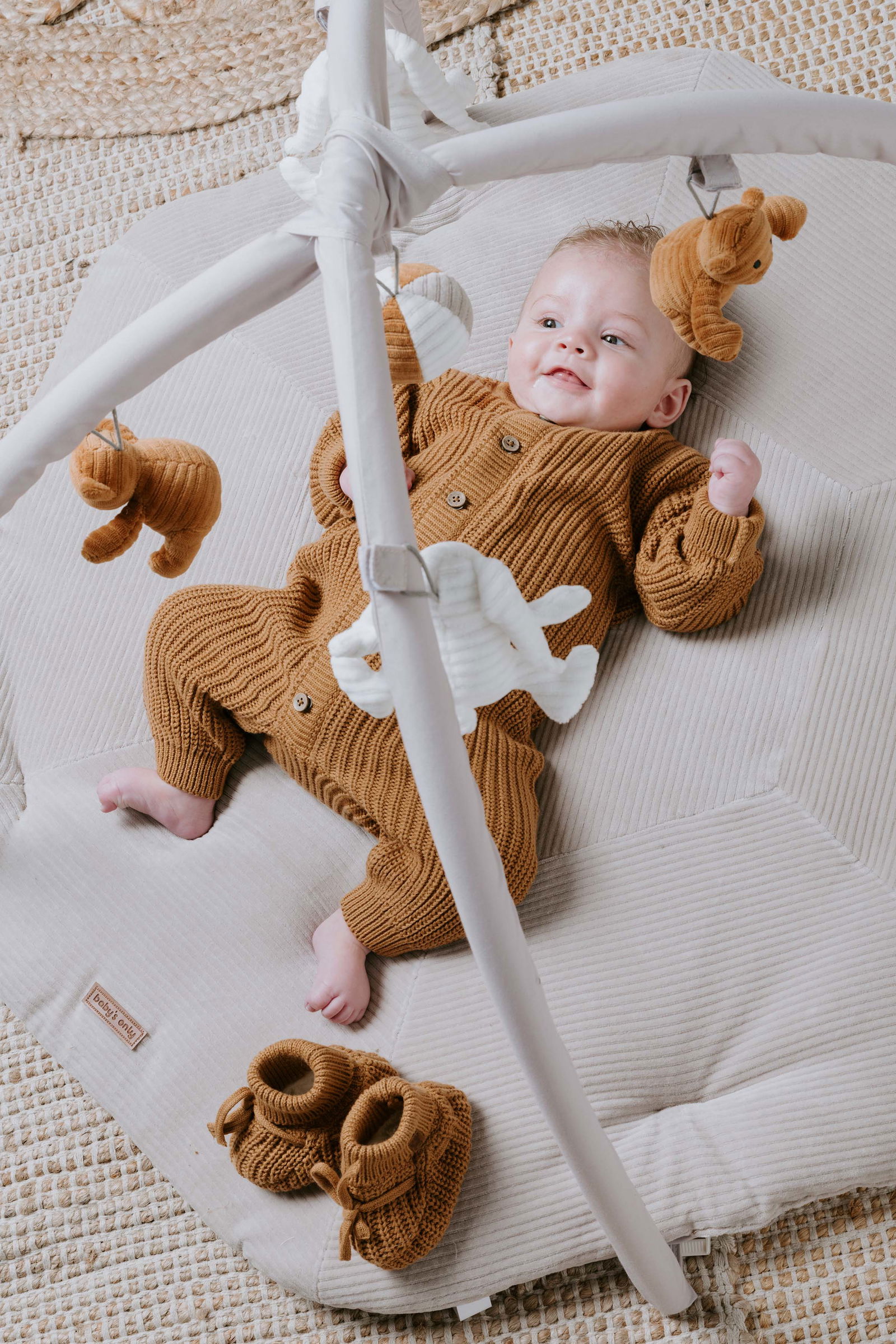 Booties Teddyfutter Soul Caramel - 0-3 Monate