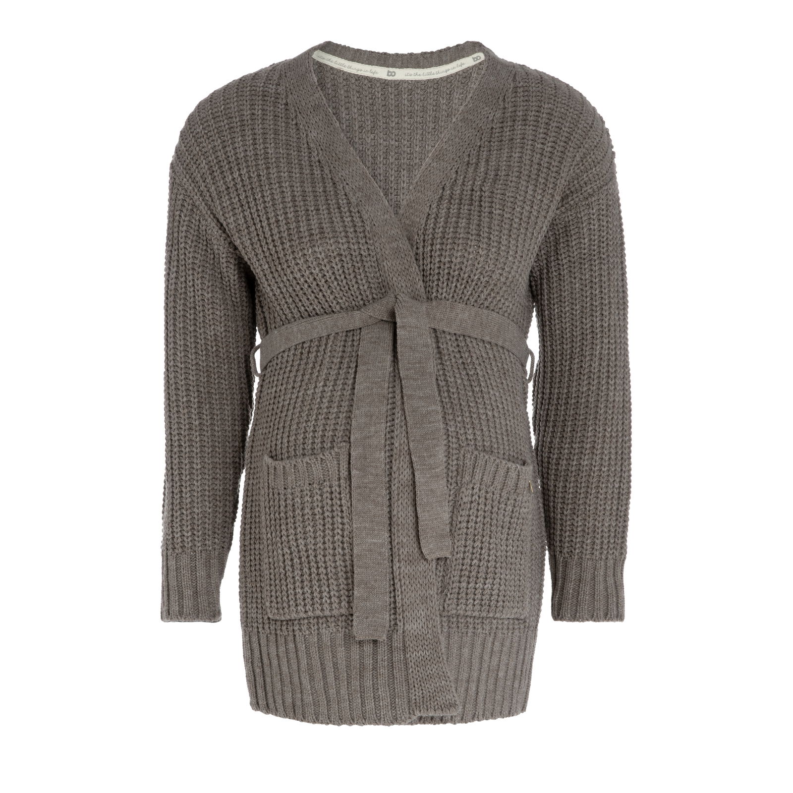 Zwangerschapsvest Glow hazel brown - S