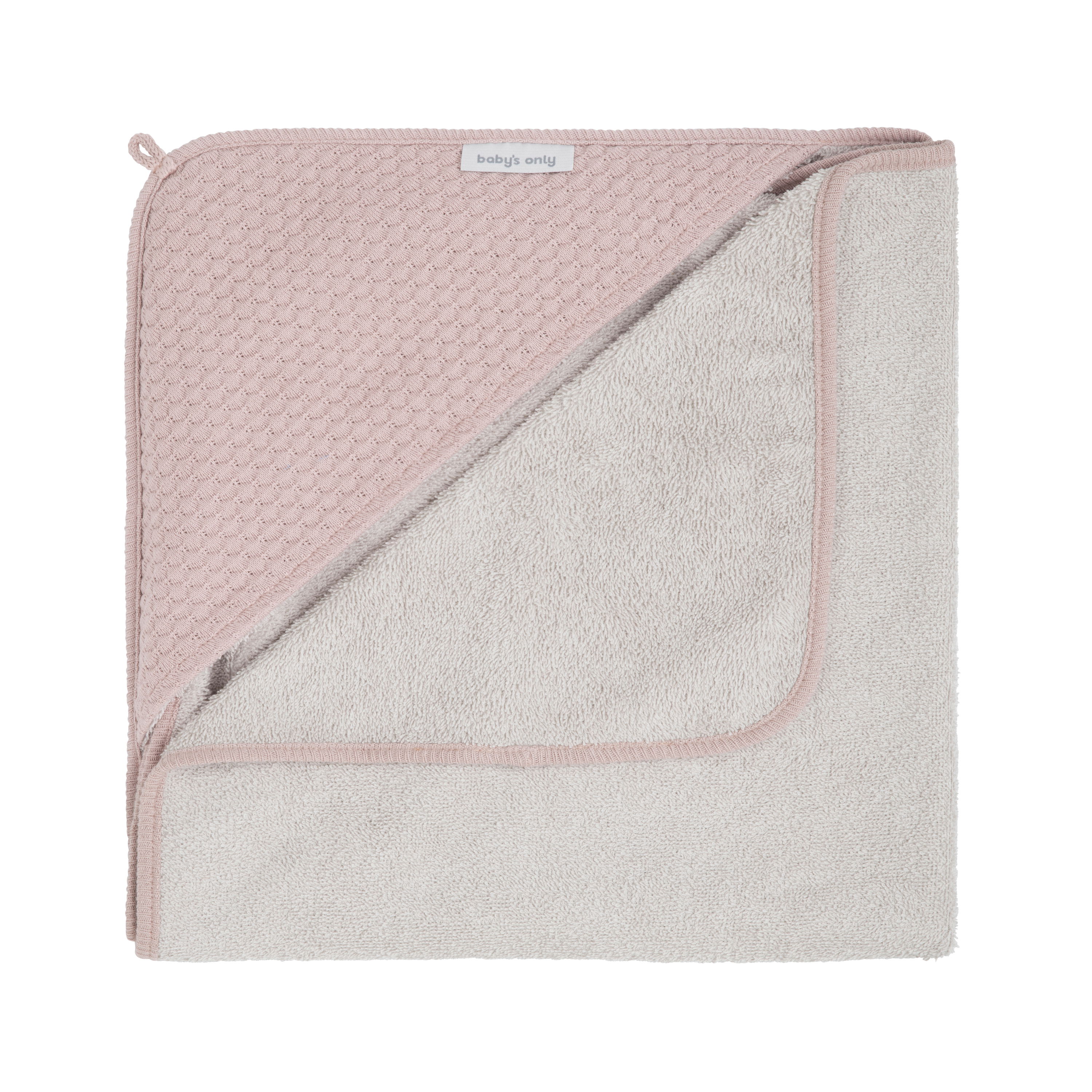 Cape de bain Sky vieux rose - 75x85