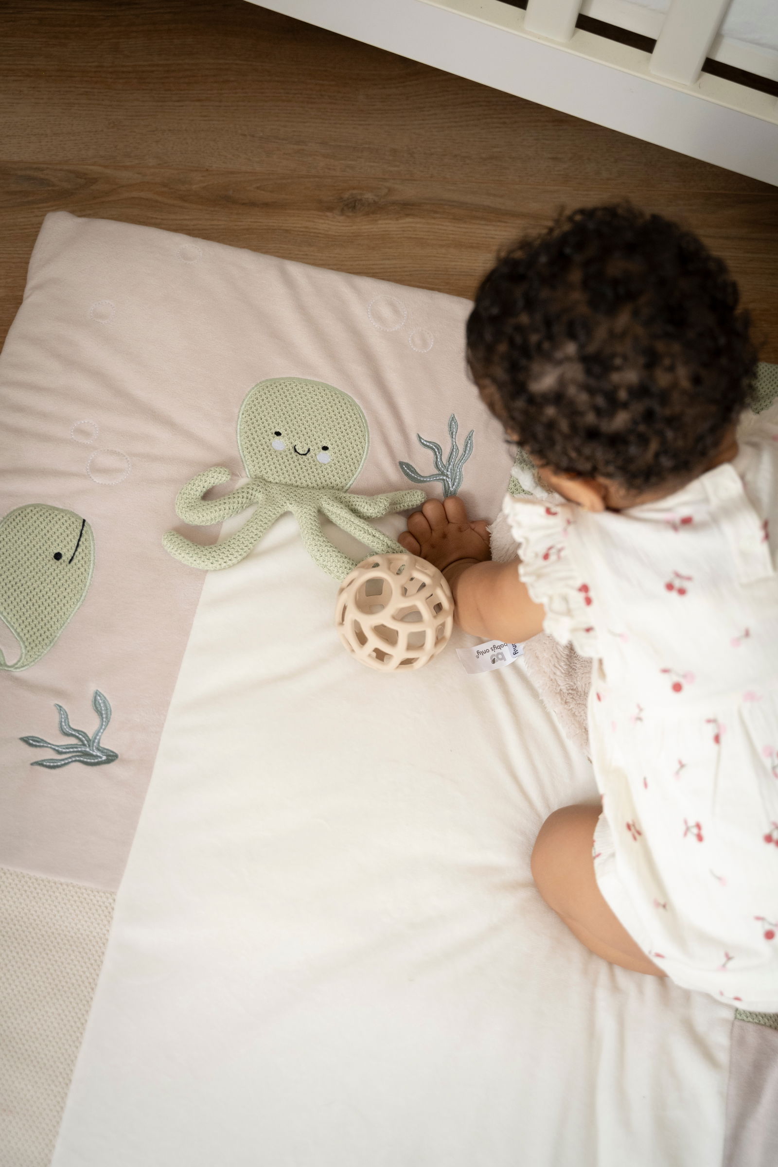 Toy ball urban green/warm linen - 2-pack