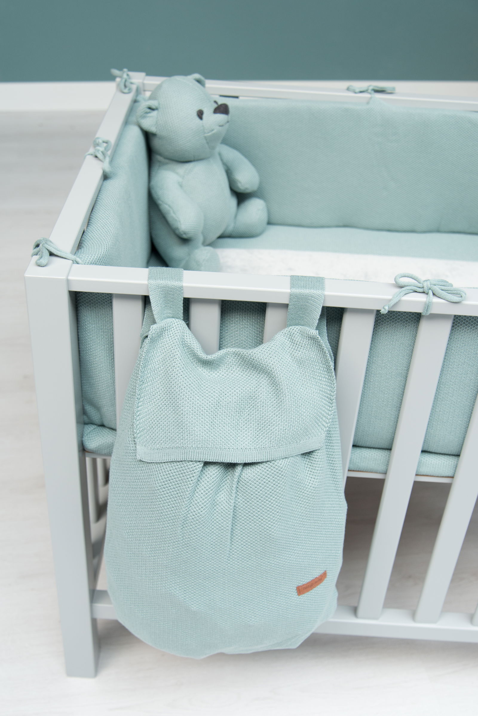 Playpen bumper Classic khaki