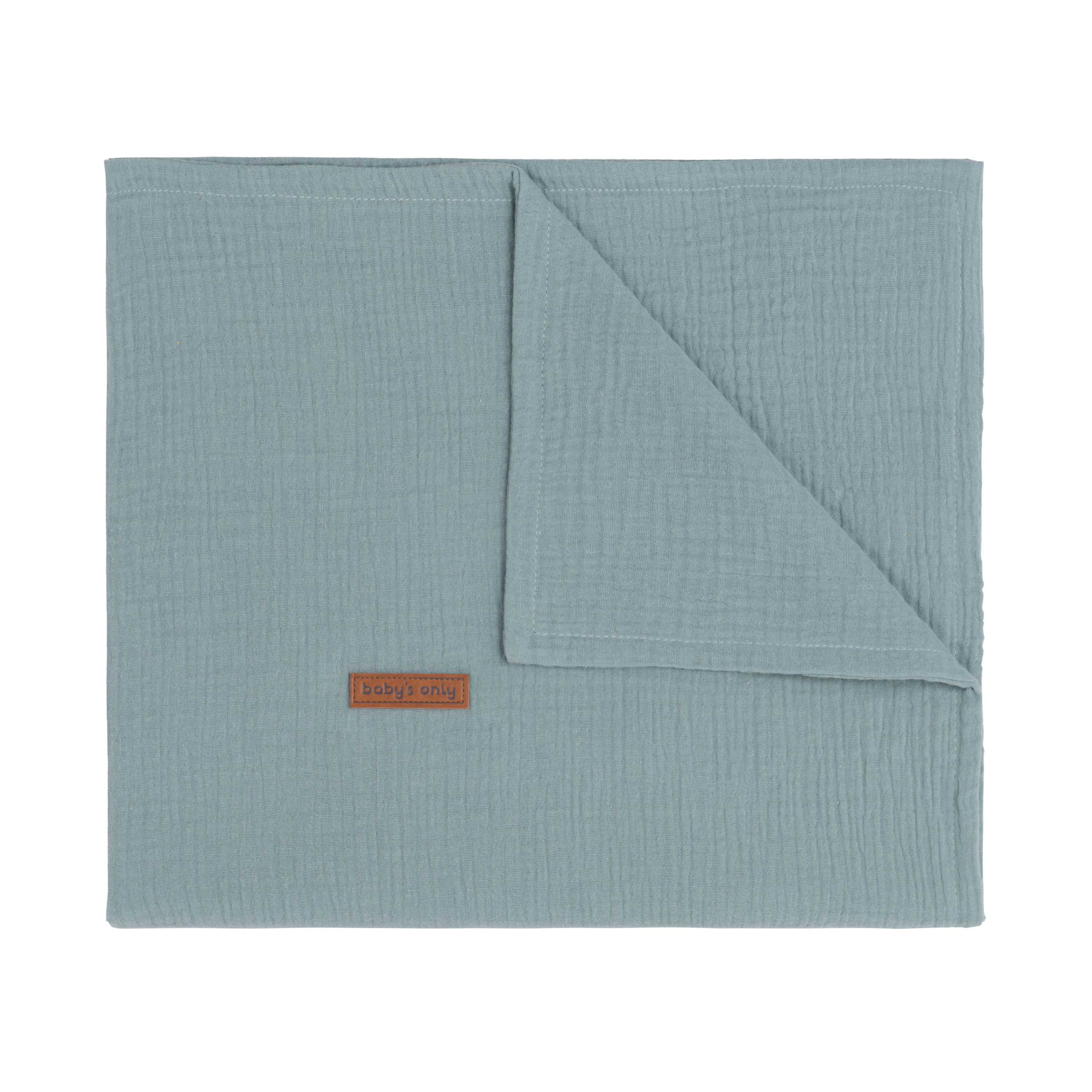 Baby crib blanket Breeze stonegreen