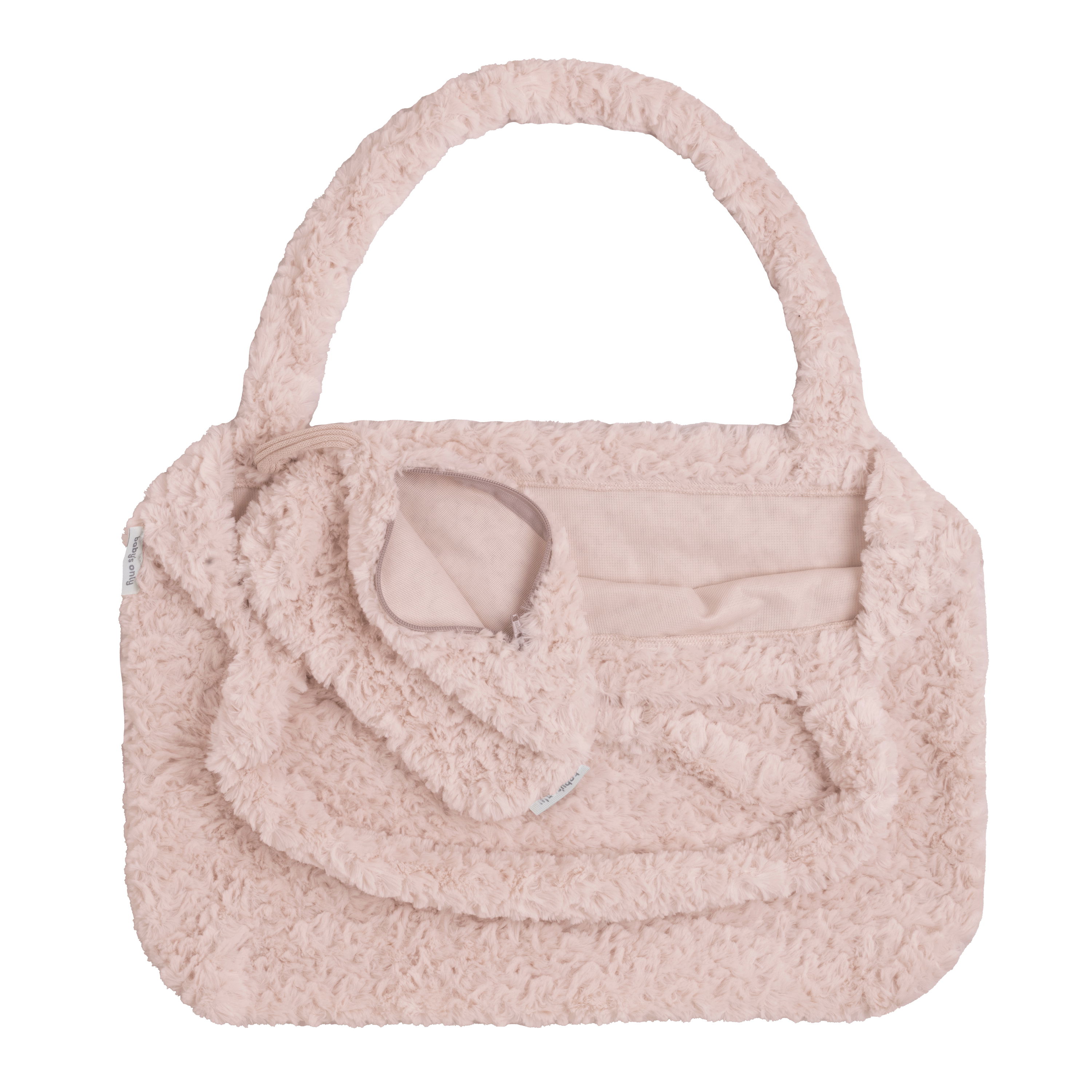 Mom bag Snow old pink - with pouch