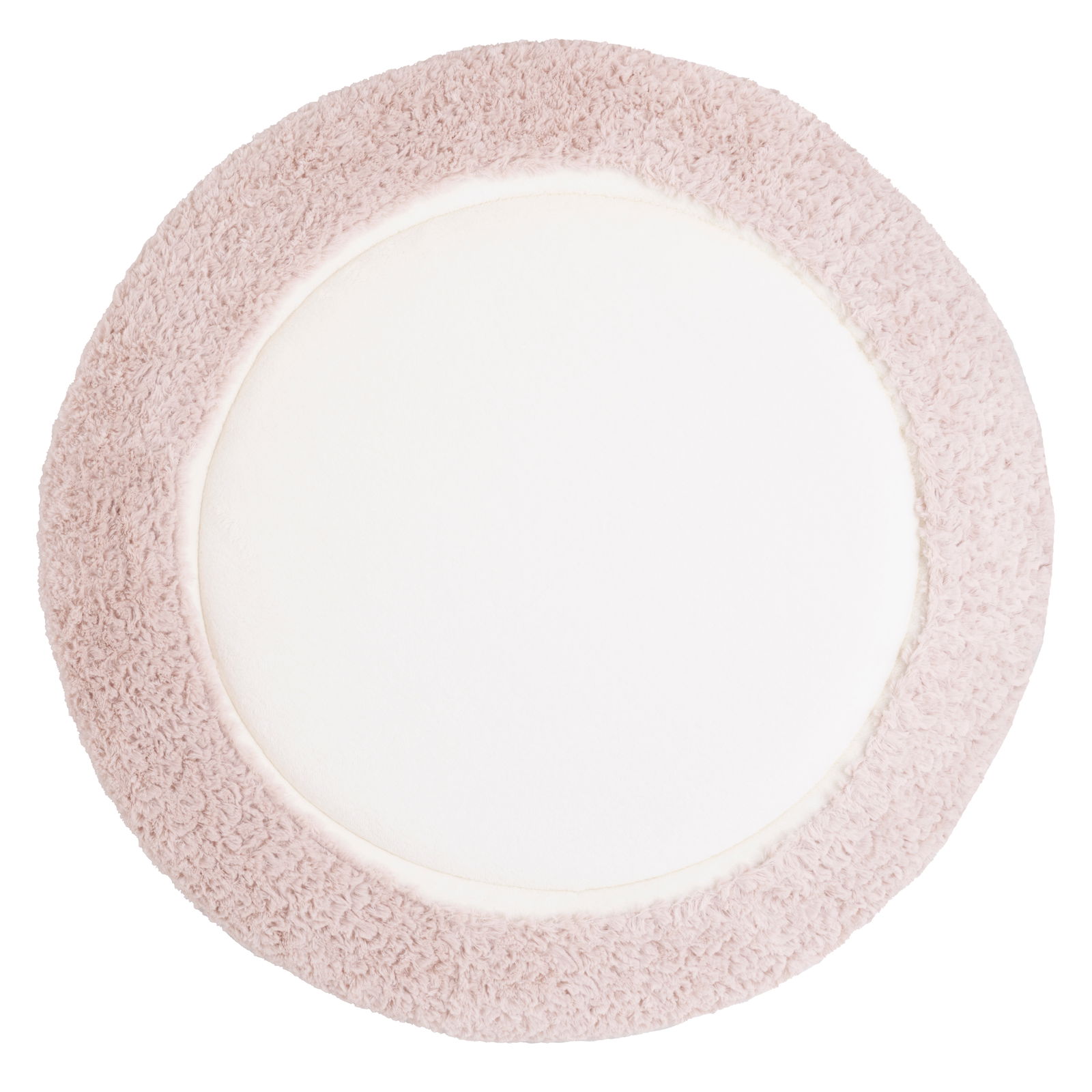Drap-housse Matelas de parc Snow vieux rose - Ø95 cm