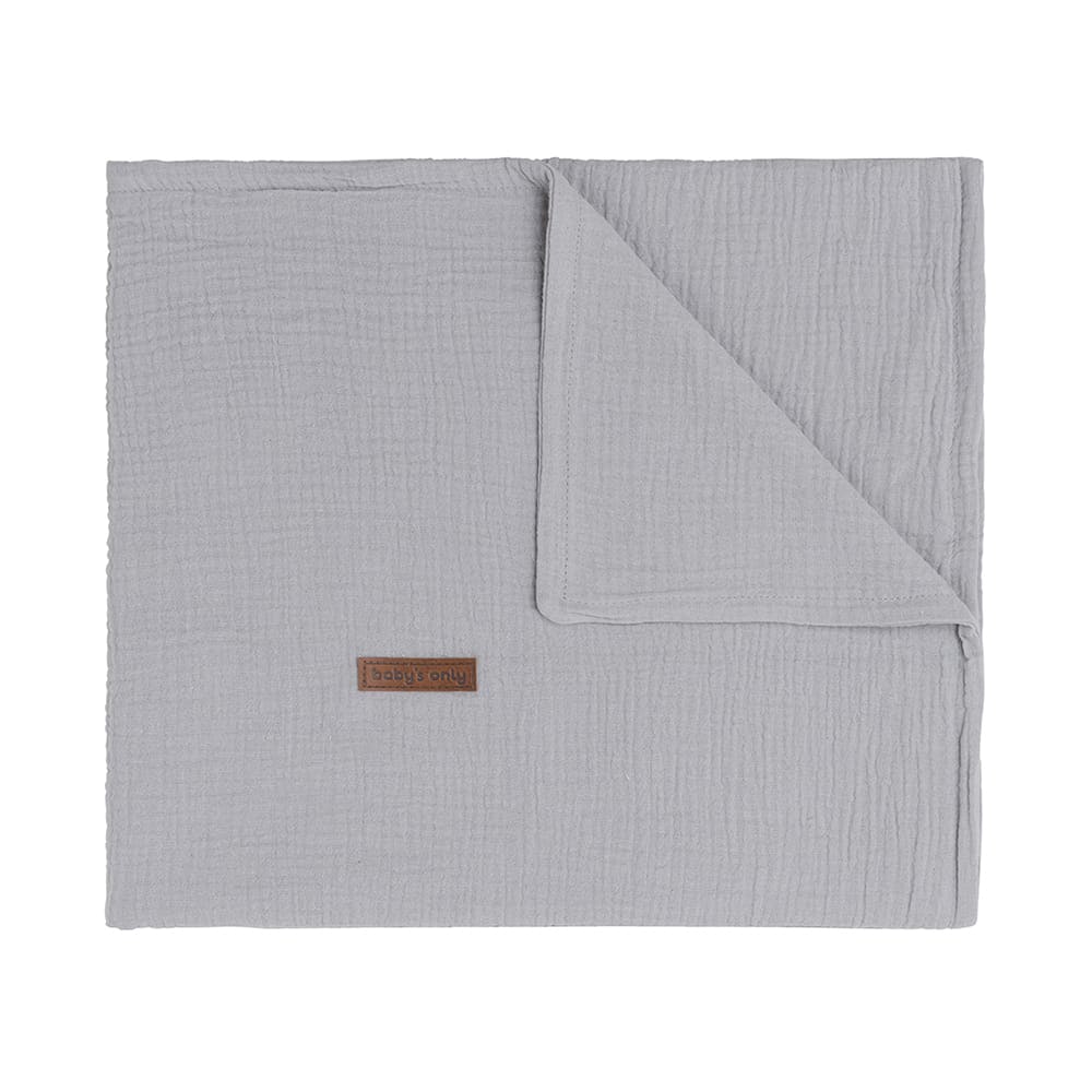 Cot blanket Breeze grey
