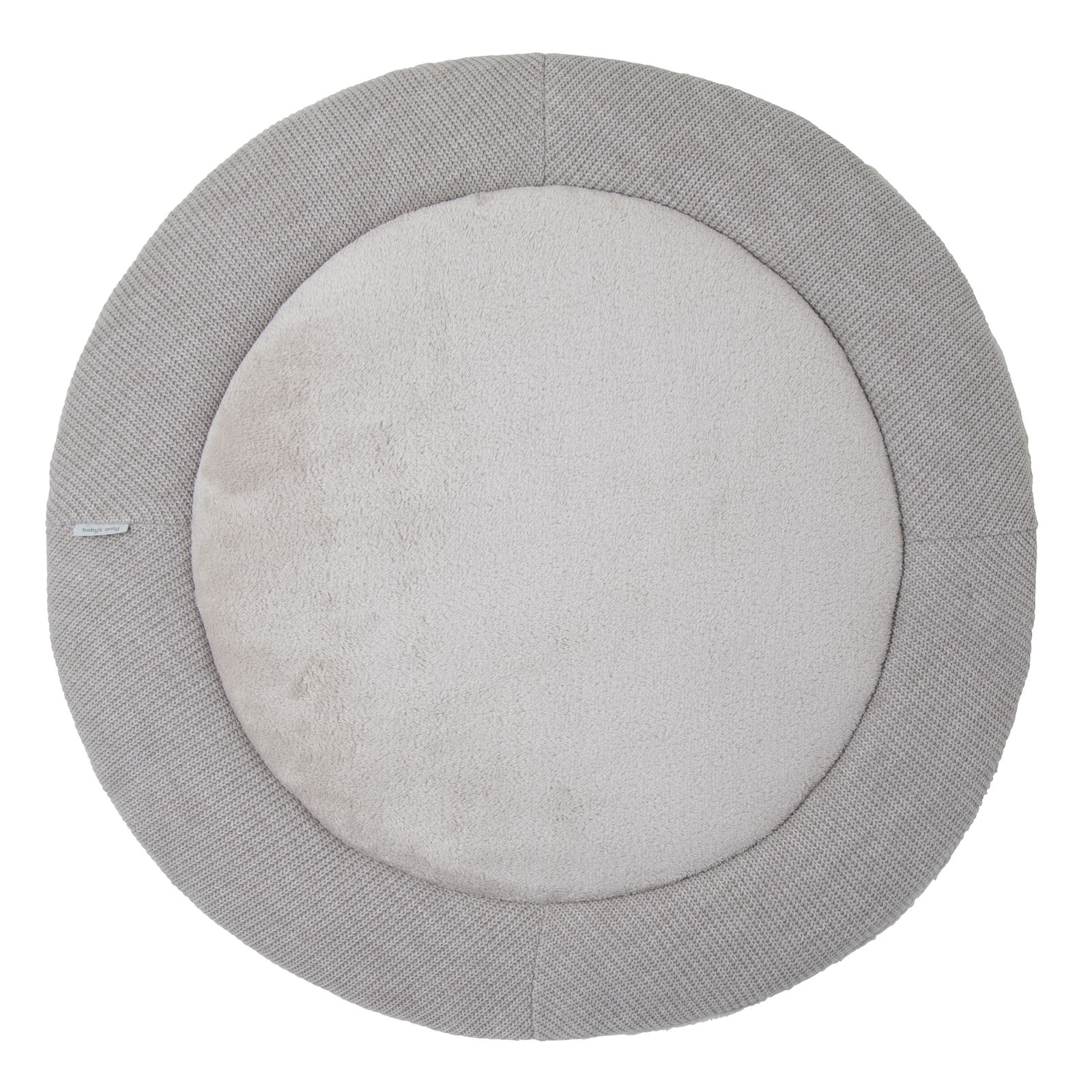 Playpen mat Hope dusty grey - Ø90 cm