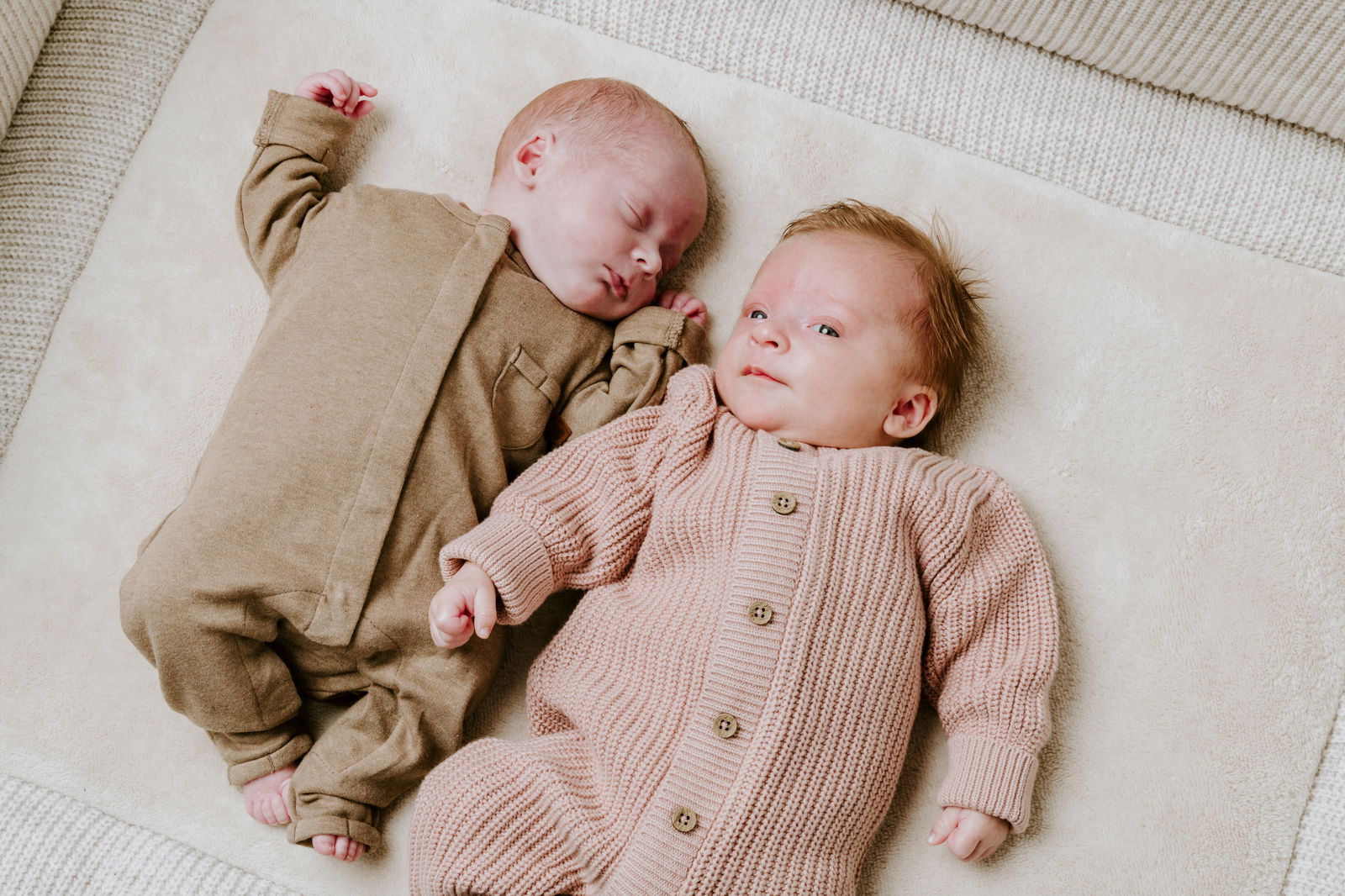 Sleepsuit Melange stonegreen - 68