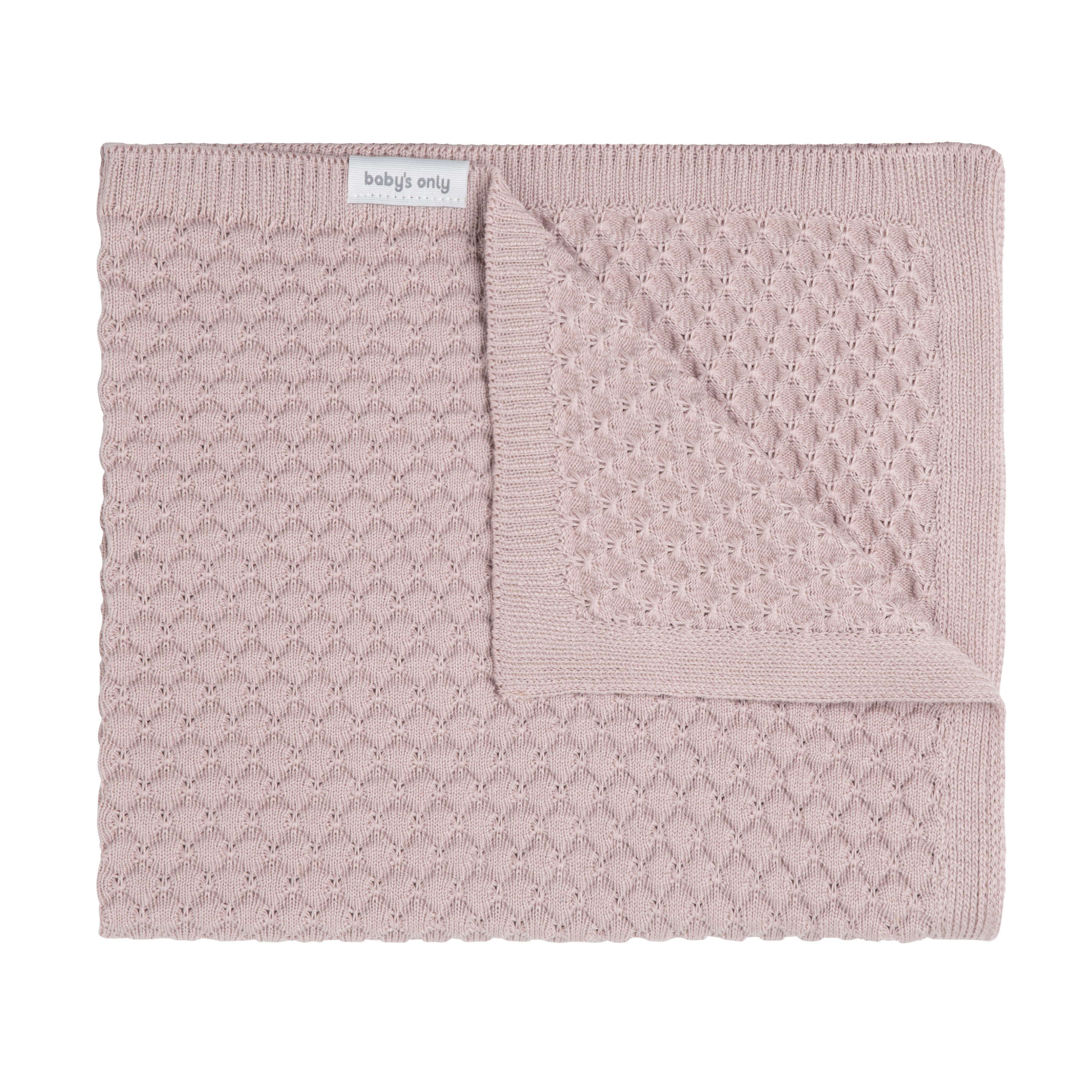 Wiegdeken Sky-Chunky oud roze