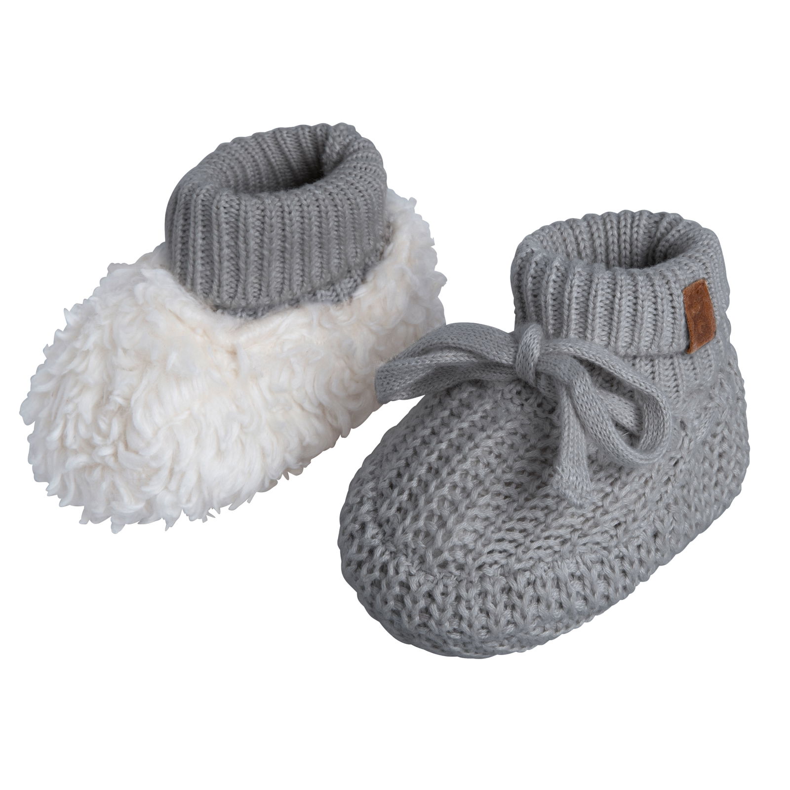 Booties teddy Soul grey - 3-6 months