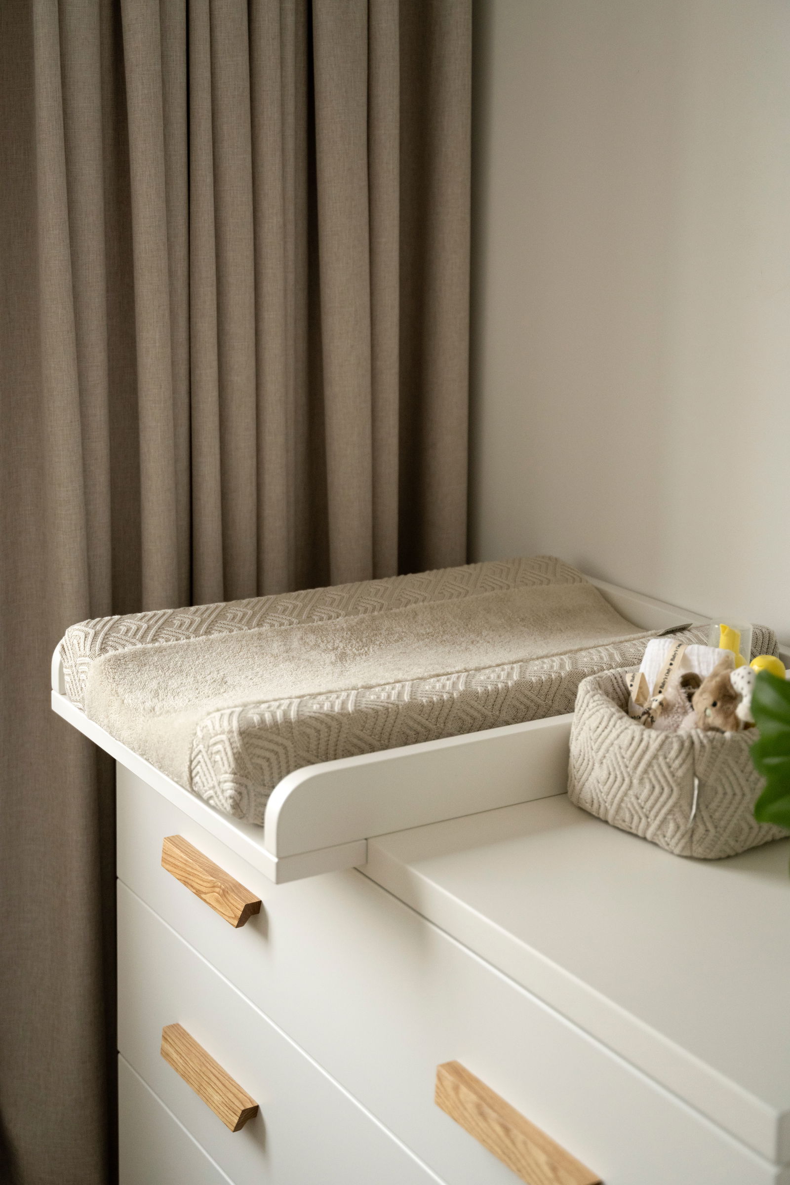 Housse matelas à langer Sierra urban taupe - 45x70