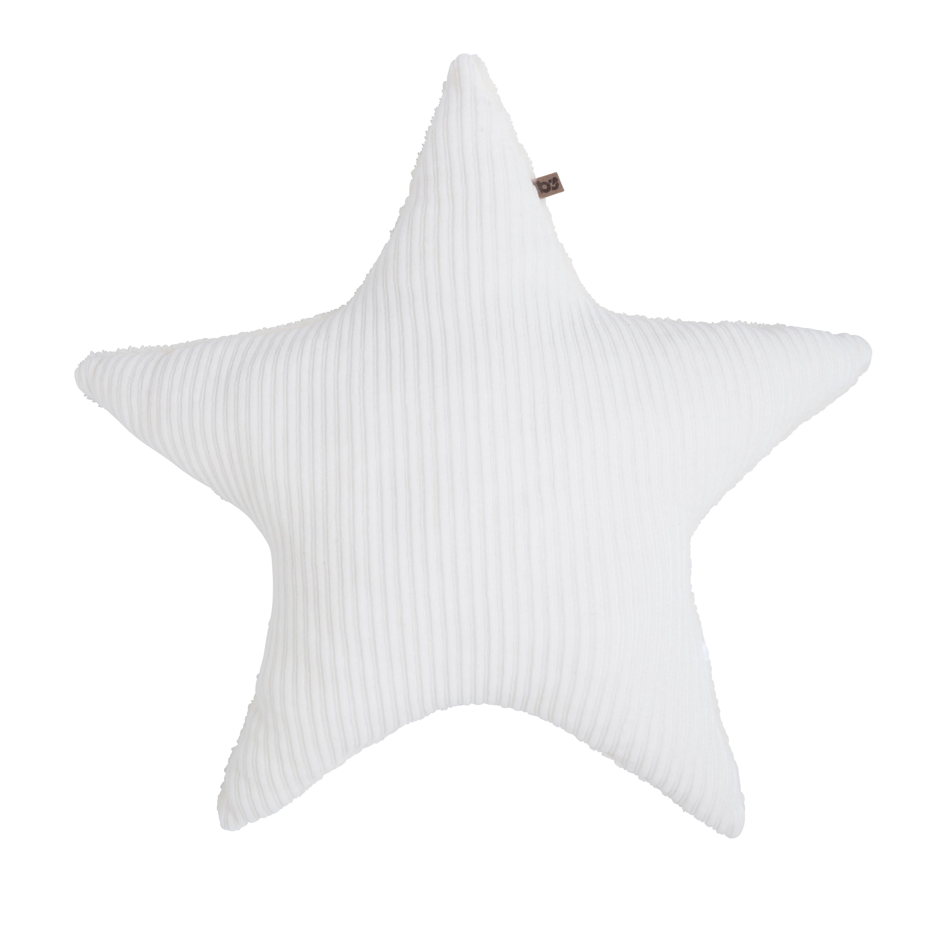 Coussin étoile teddy Sense blanc