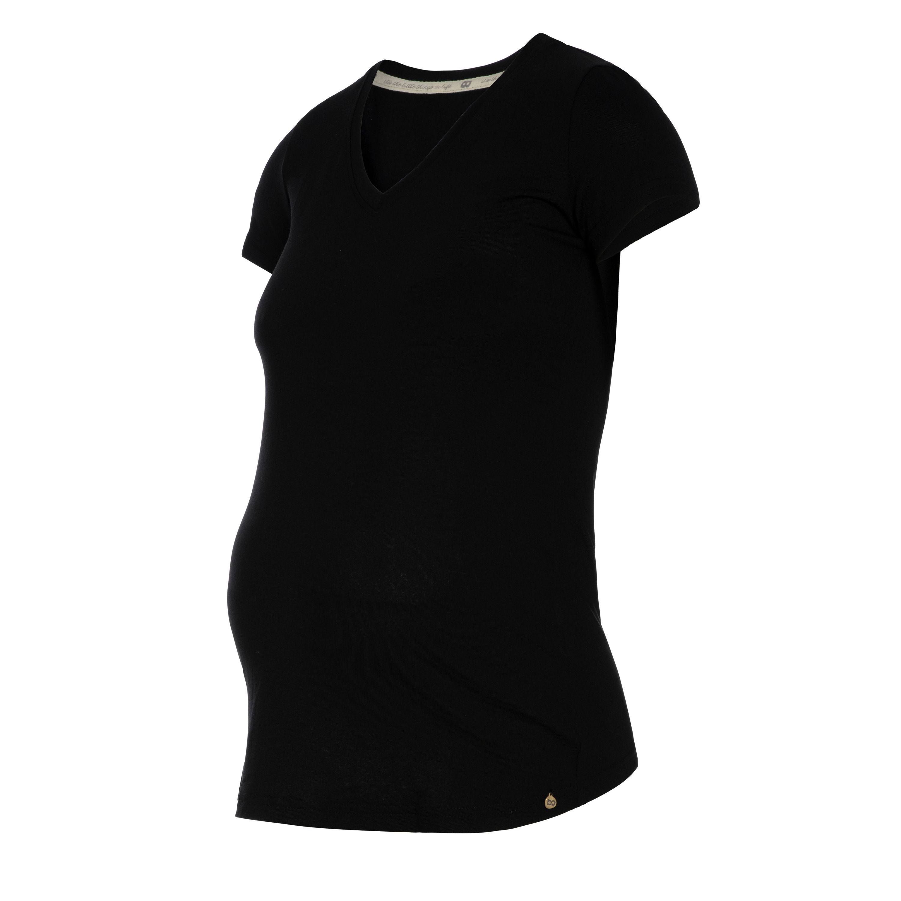 Maternity T-shirt Glow black - M