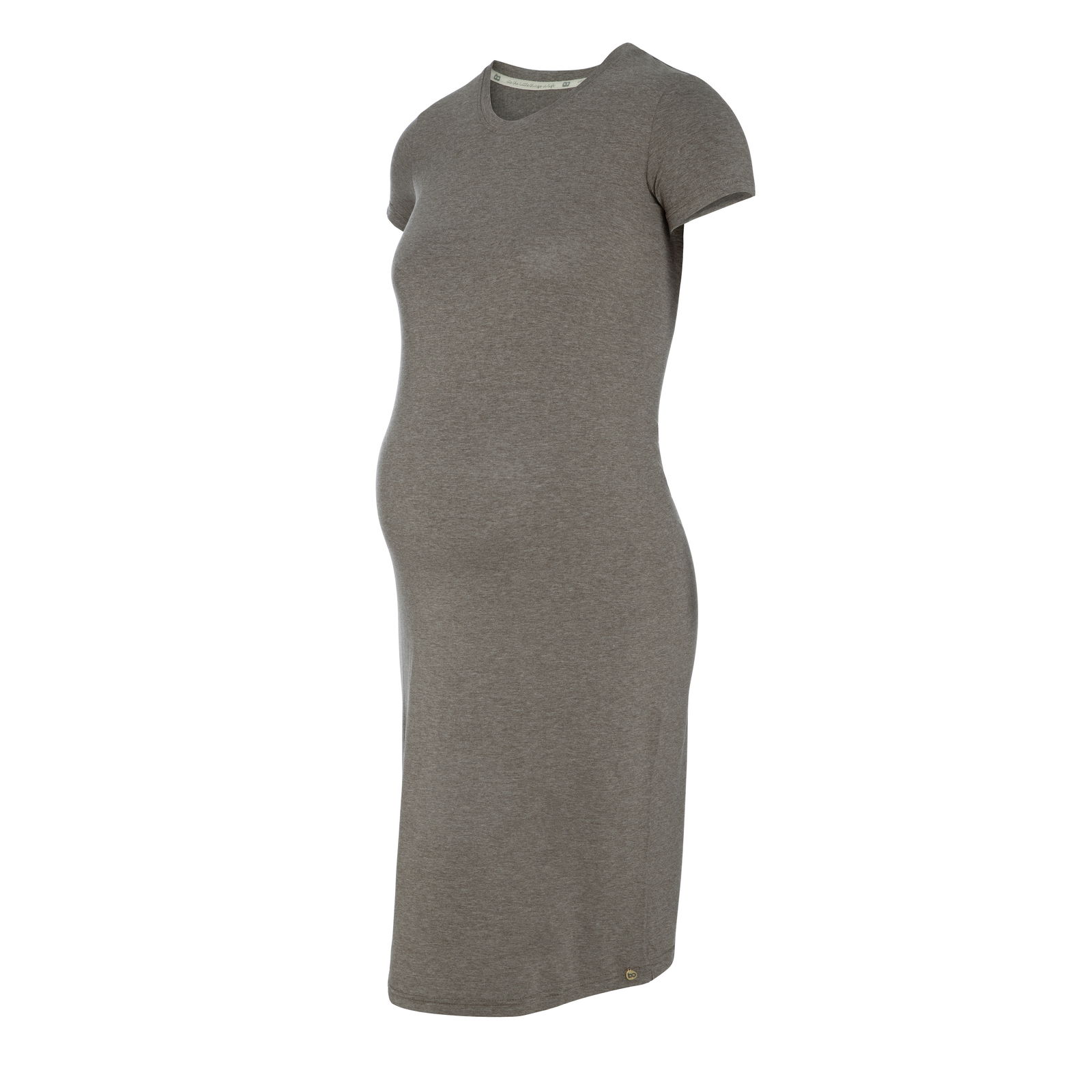 Maternity dress Glow hazel brown - L