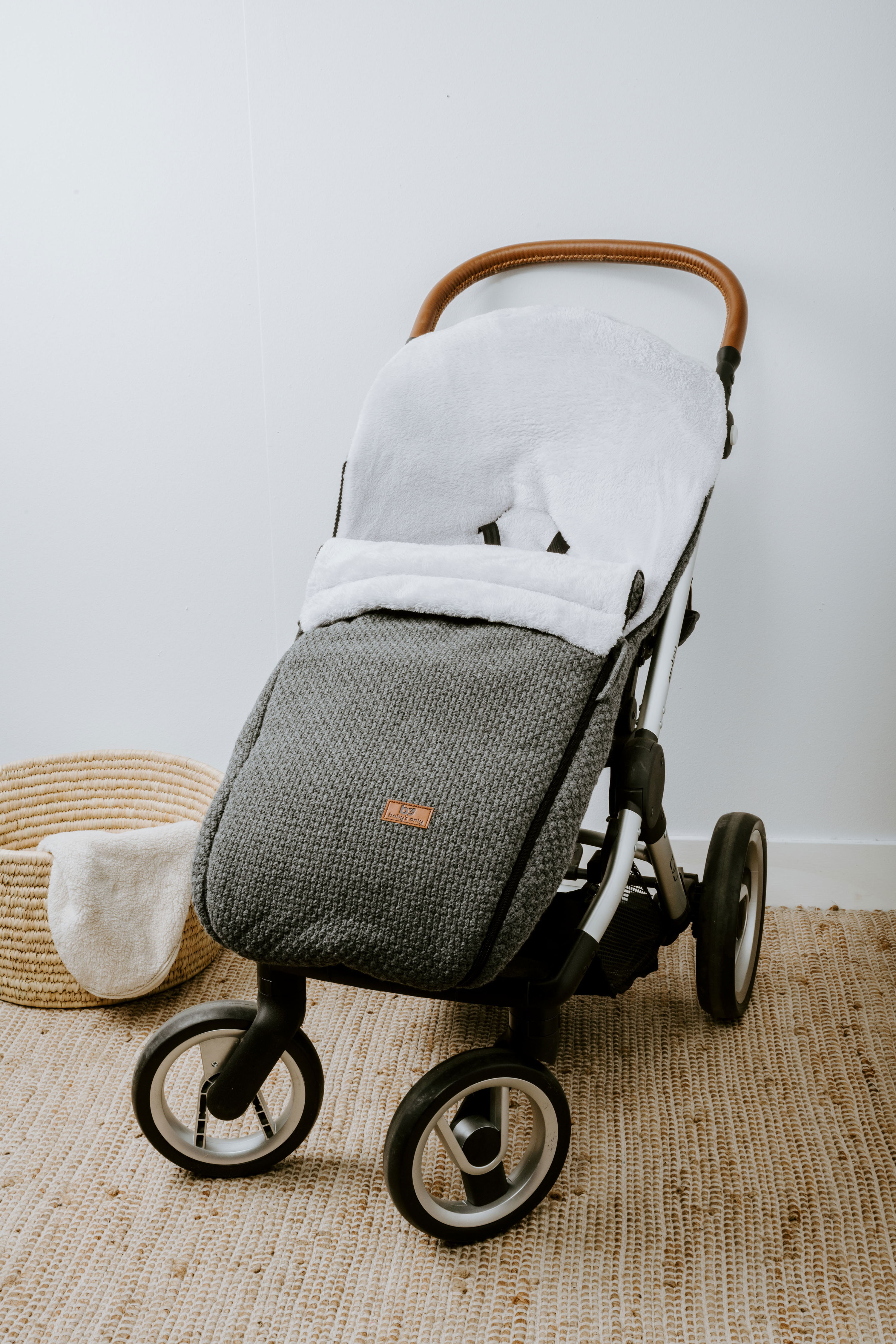 Voetenzak buggy Robust taupe