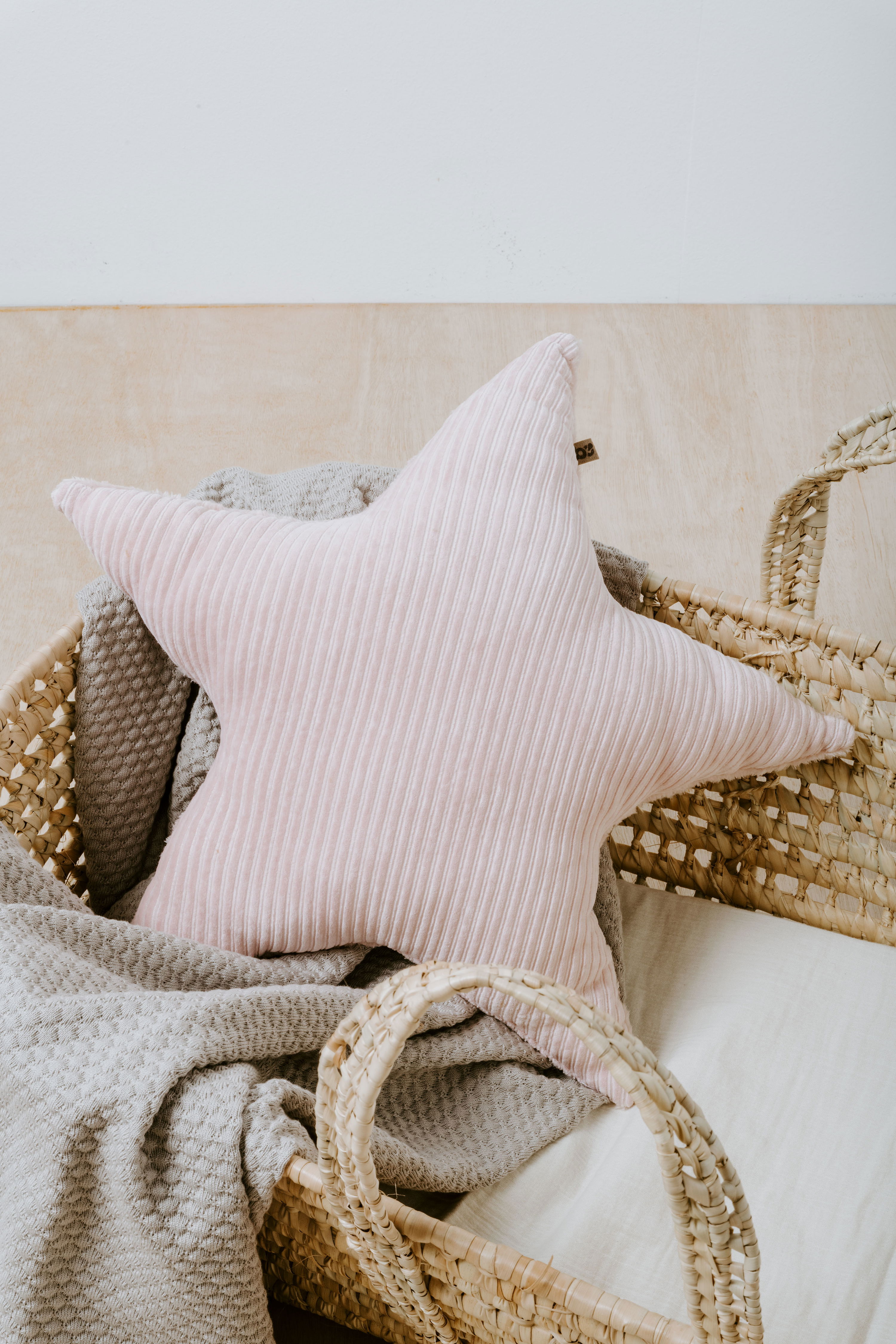 Pillow star teddy Sense old pink