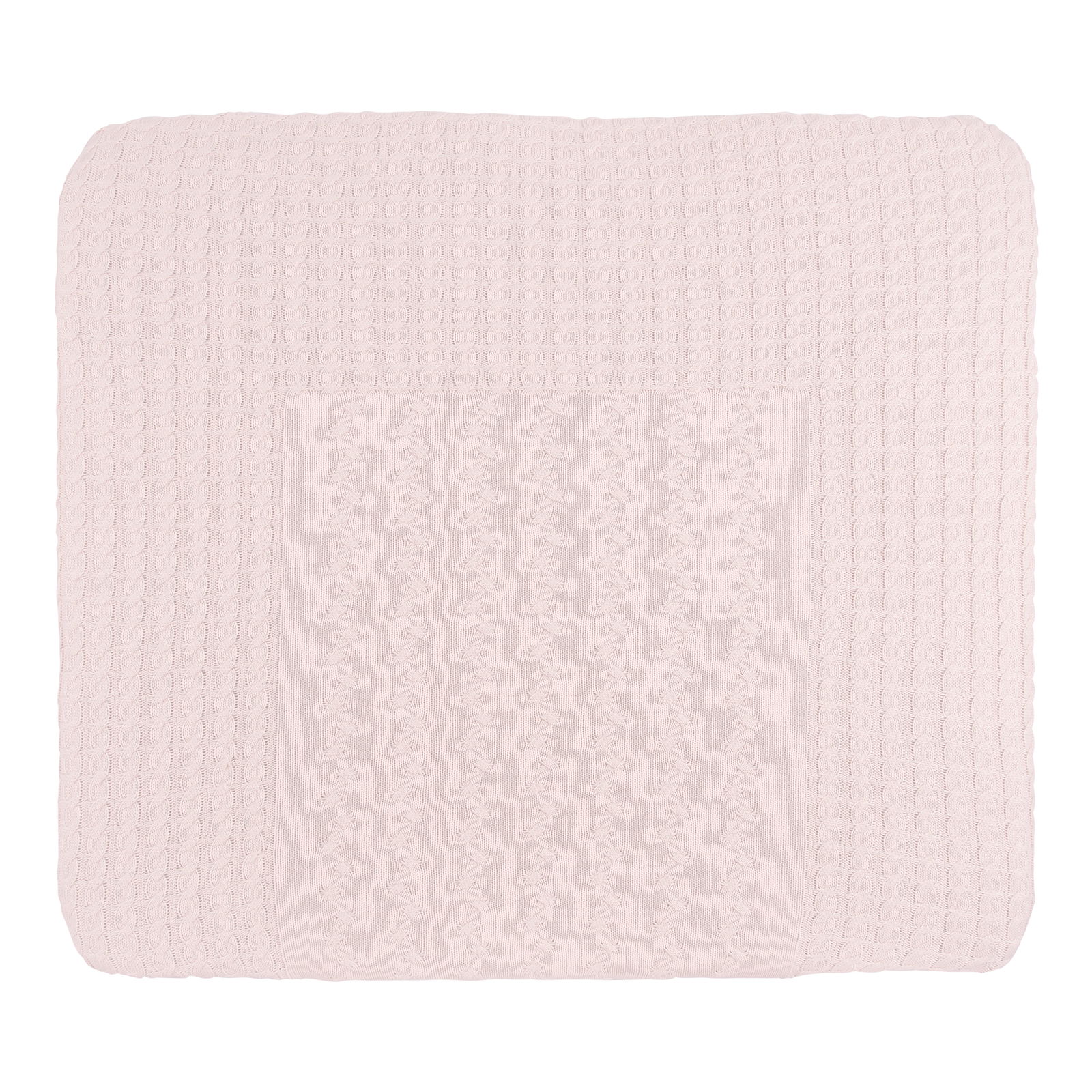 Changing pad cover Cable classic pink - 75x85