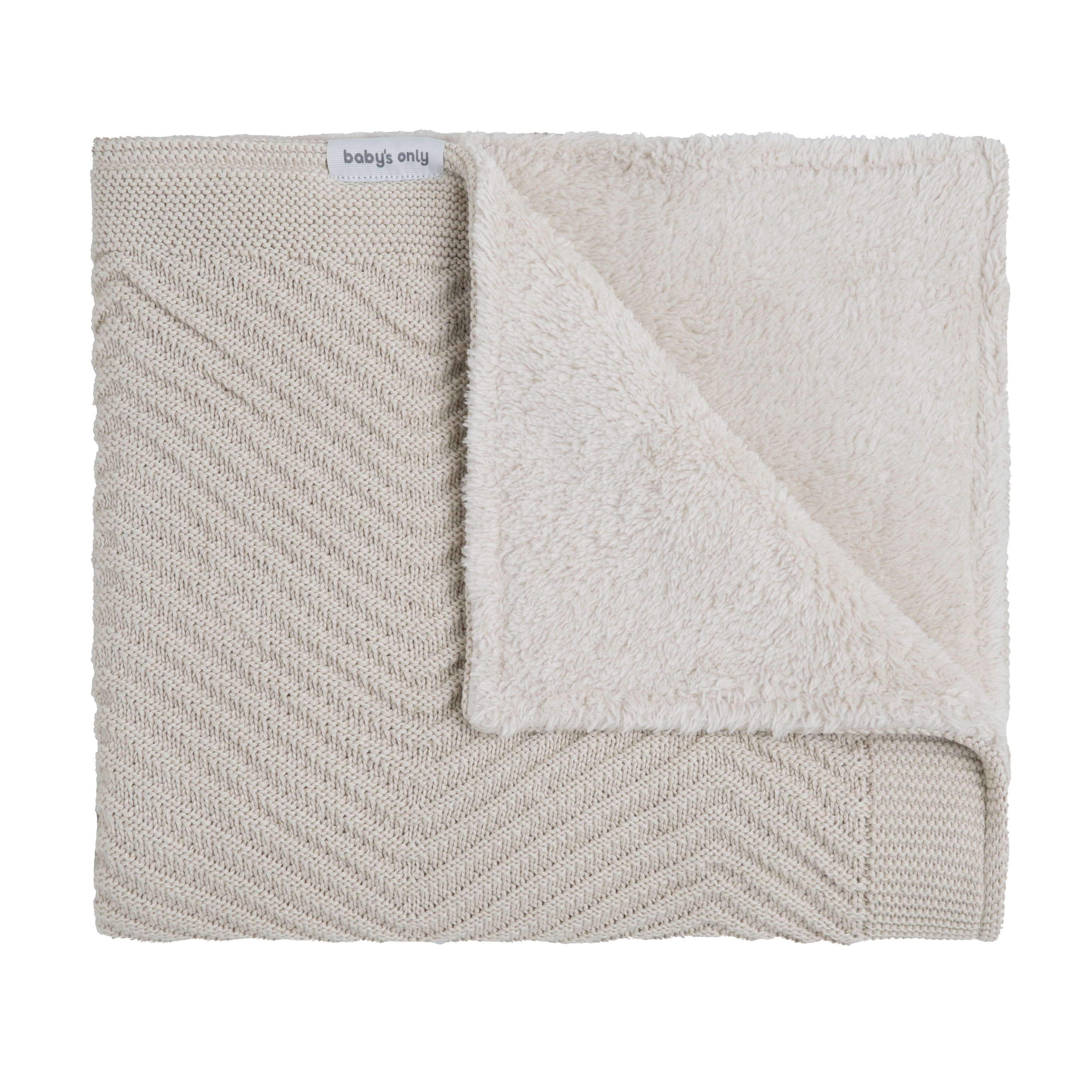 Baby's Only Ledikantdeken teddy Grace warm linen