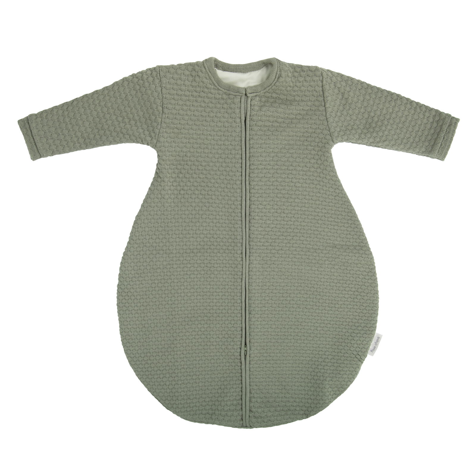 Sleeping bag long sleeves Sky urban green - 70 cm