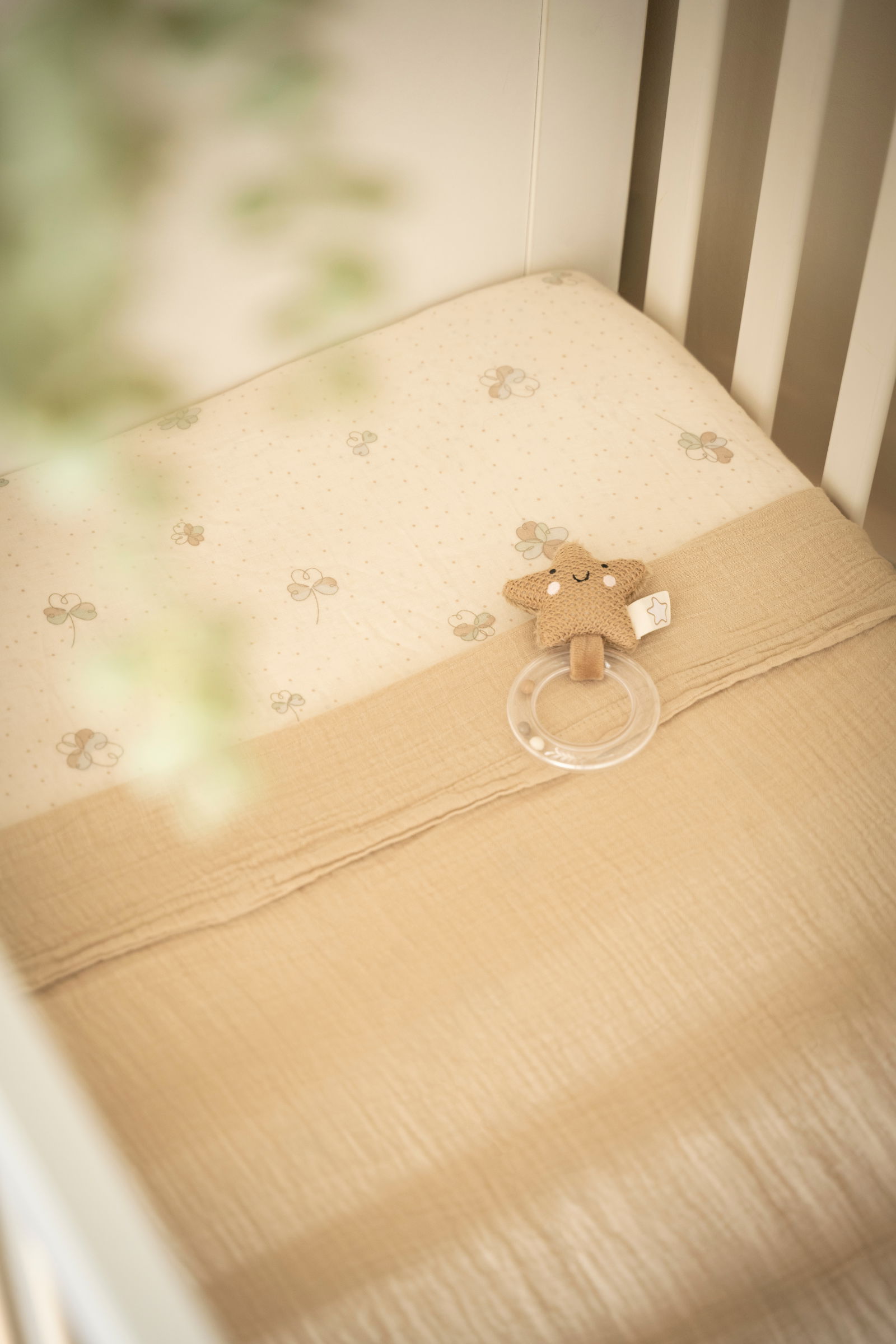 Hoeslaken Tender beige - 40x80