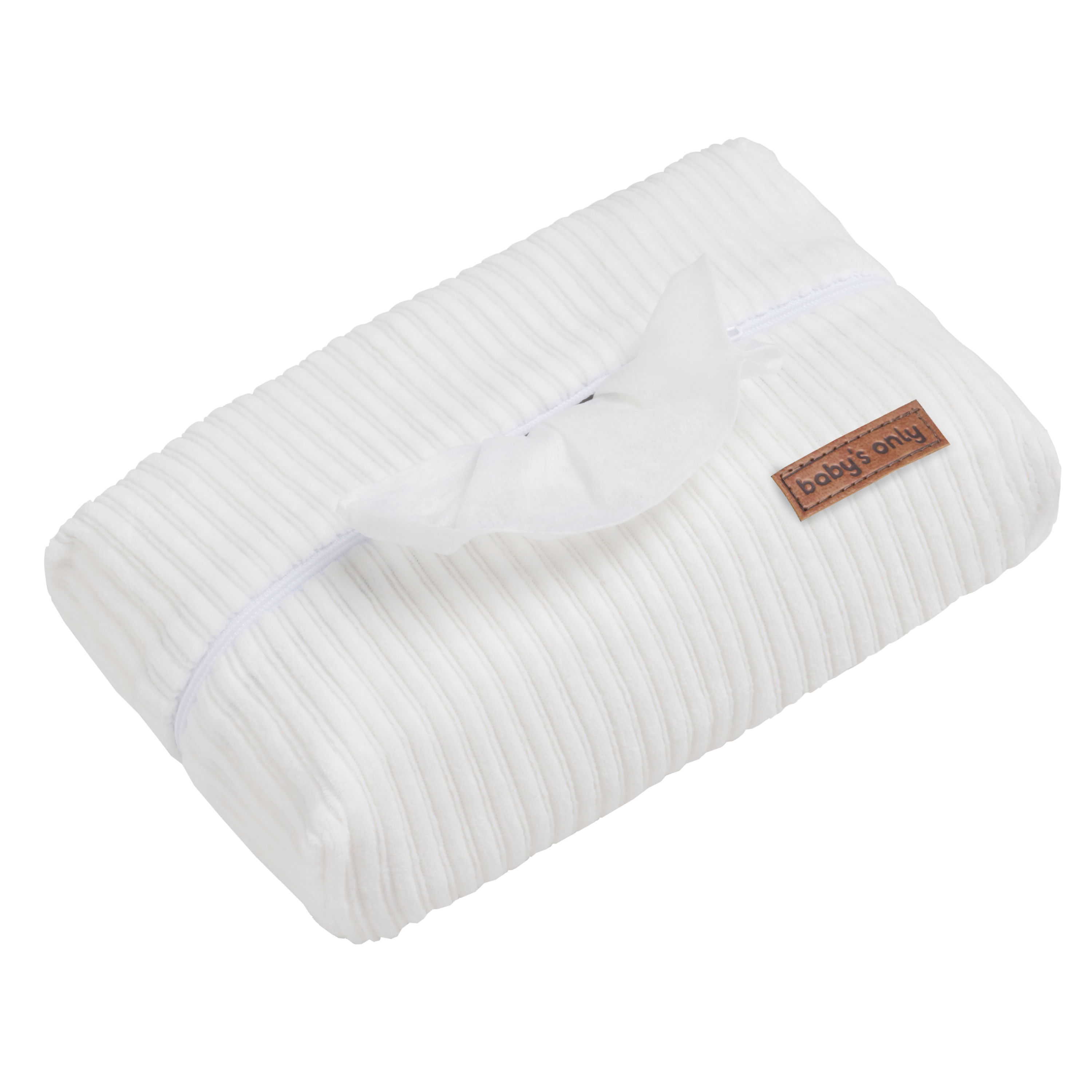 Pochette lingette bébé Sense blanc