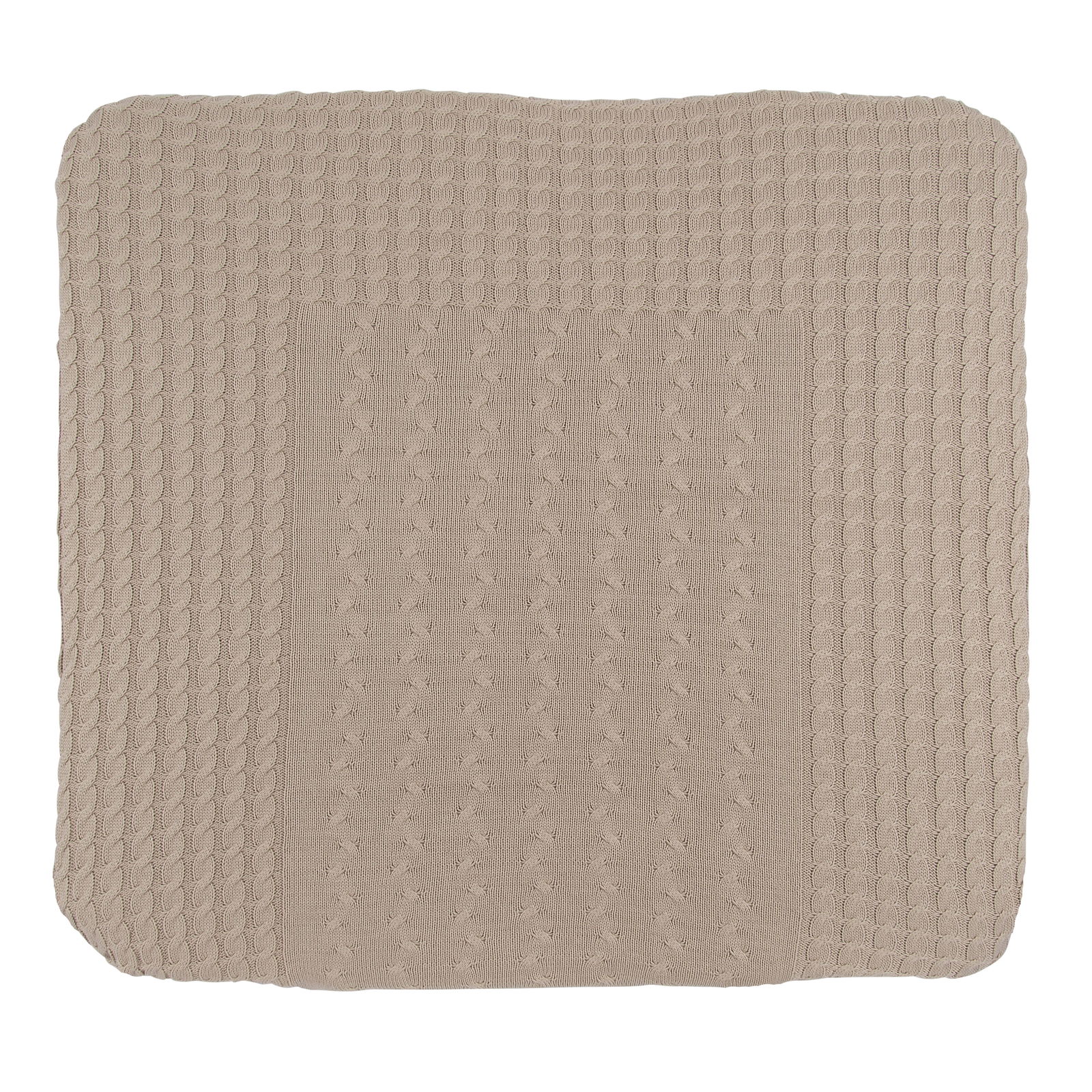 Changing pad cover Cable beige - 75x85