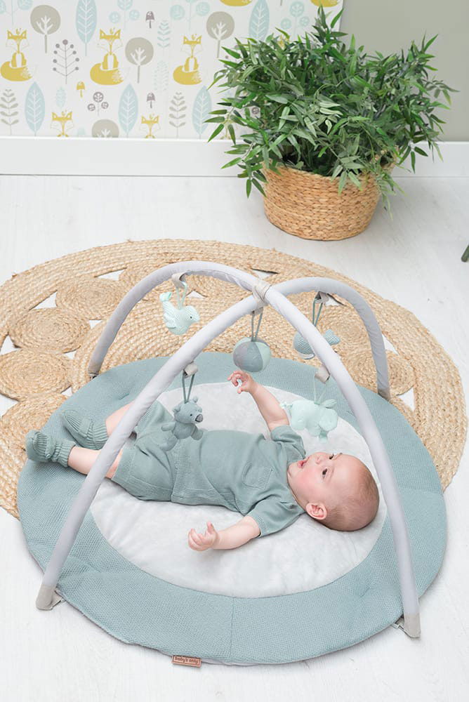 Activity mat stonegreen/mint/white