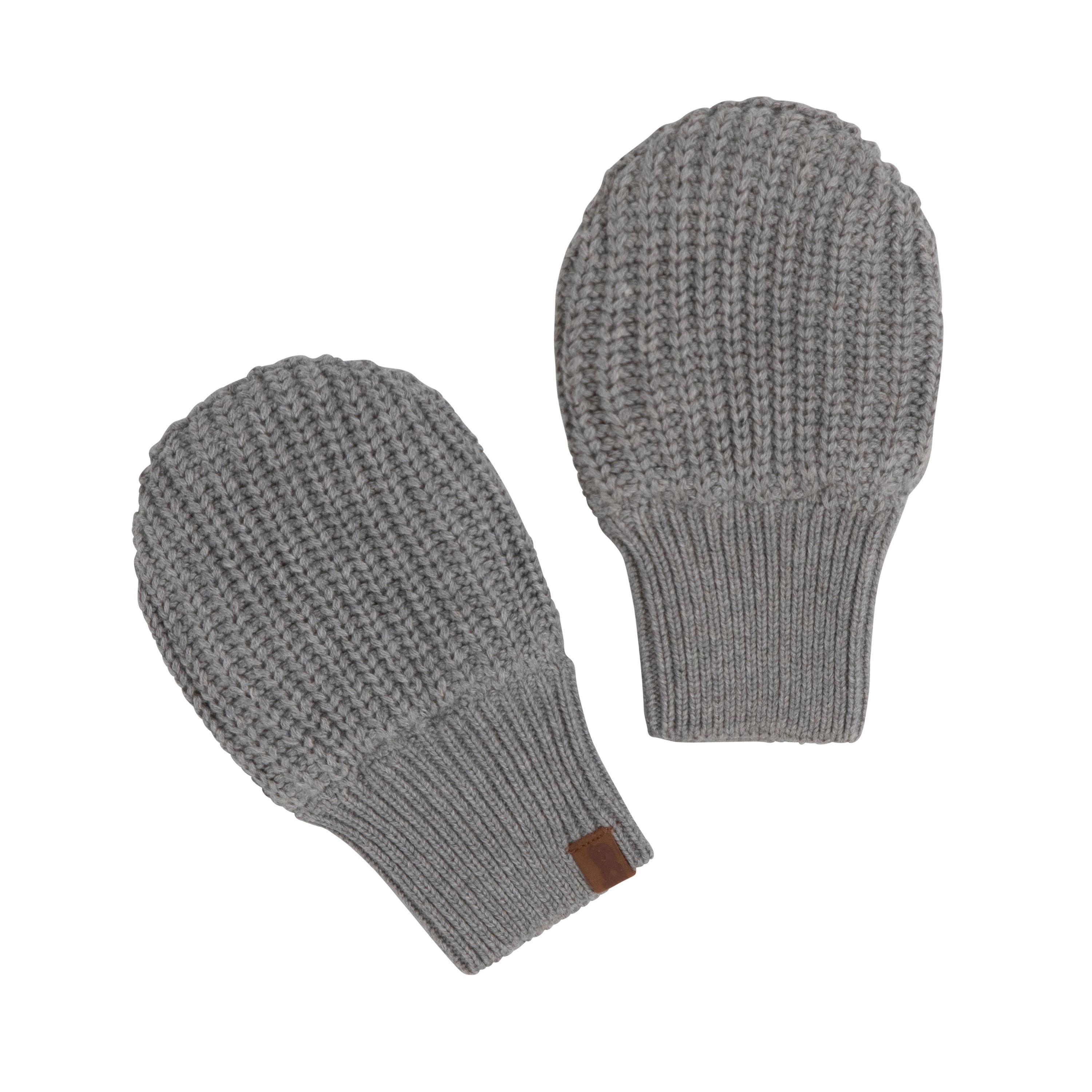 Gants teddy Soul gris - 0-6 mois