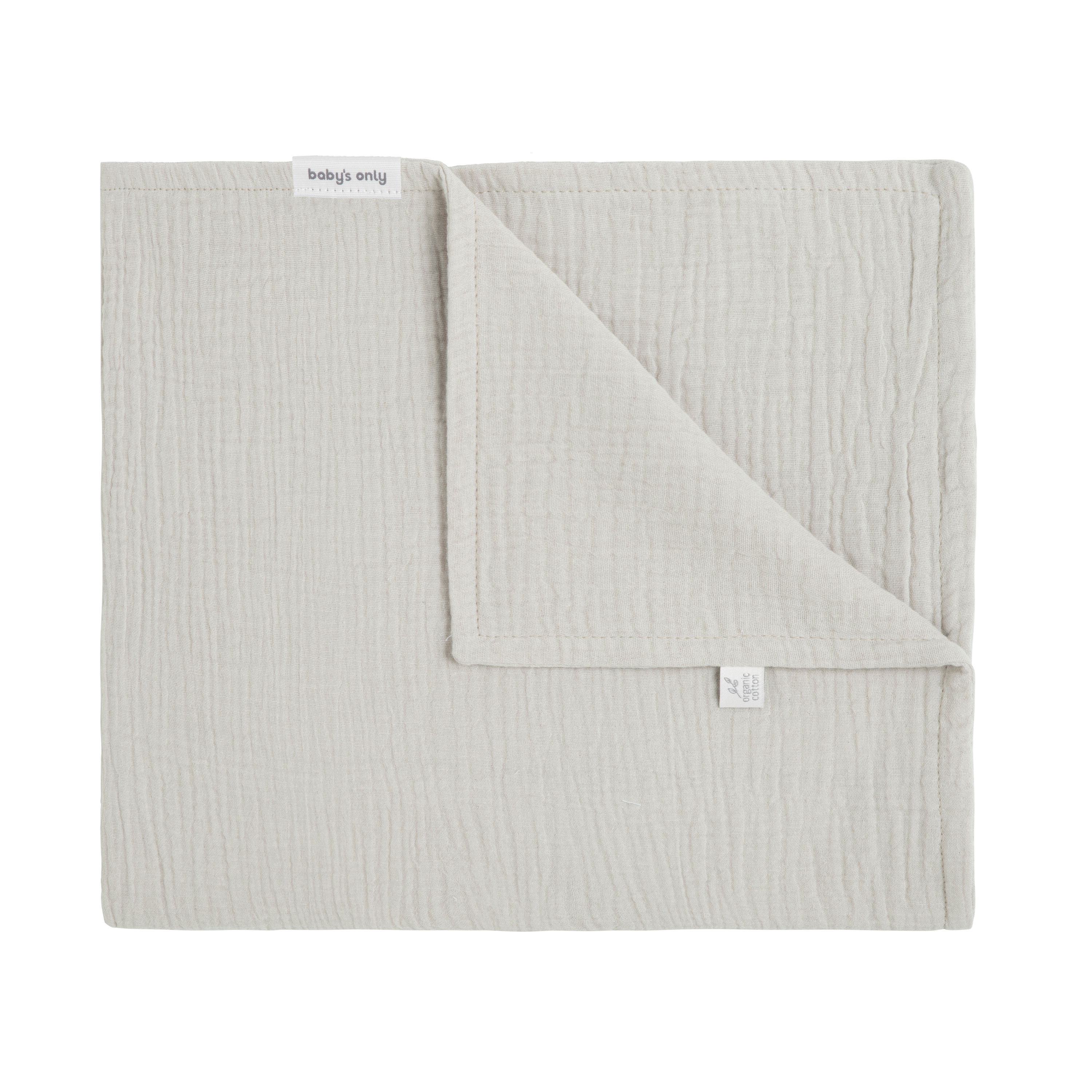 Couverture berceau Fresh ECO urban taupe