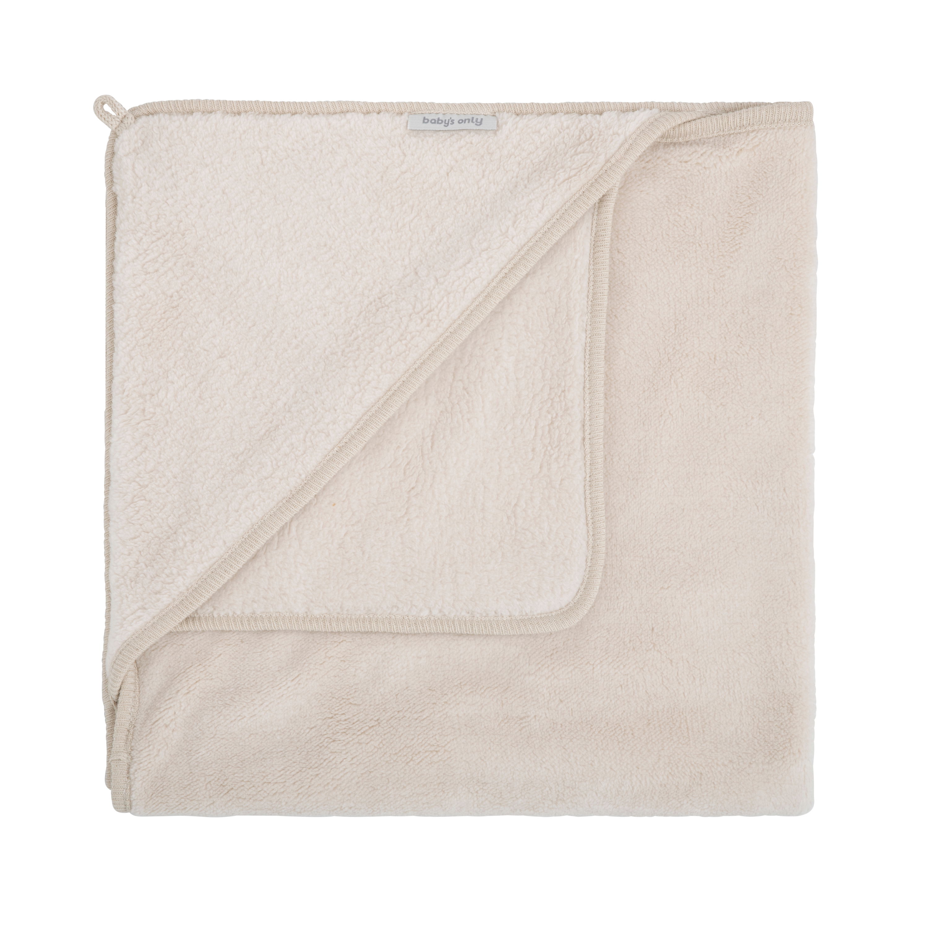 Hooded baby blanket Cozy warm linen