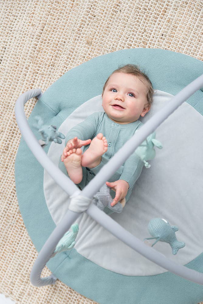 Activity mat stonegreen/mint/white