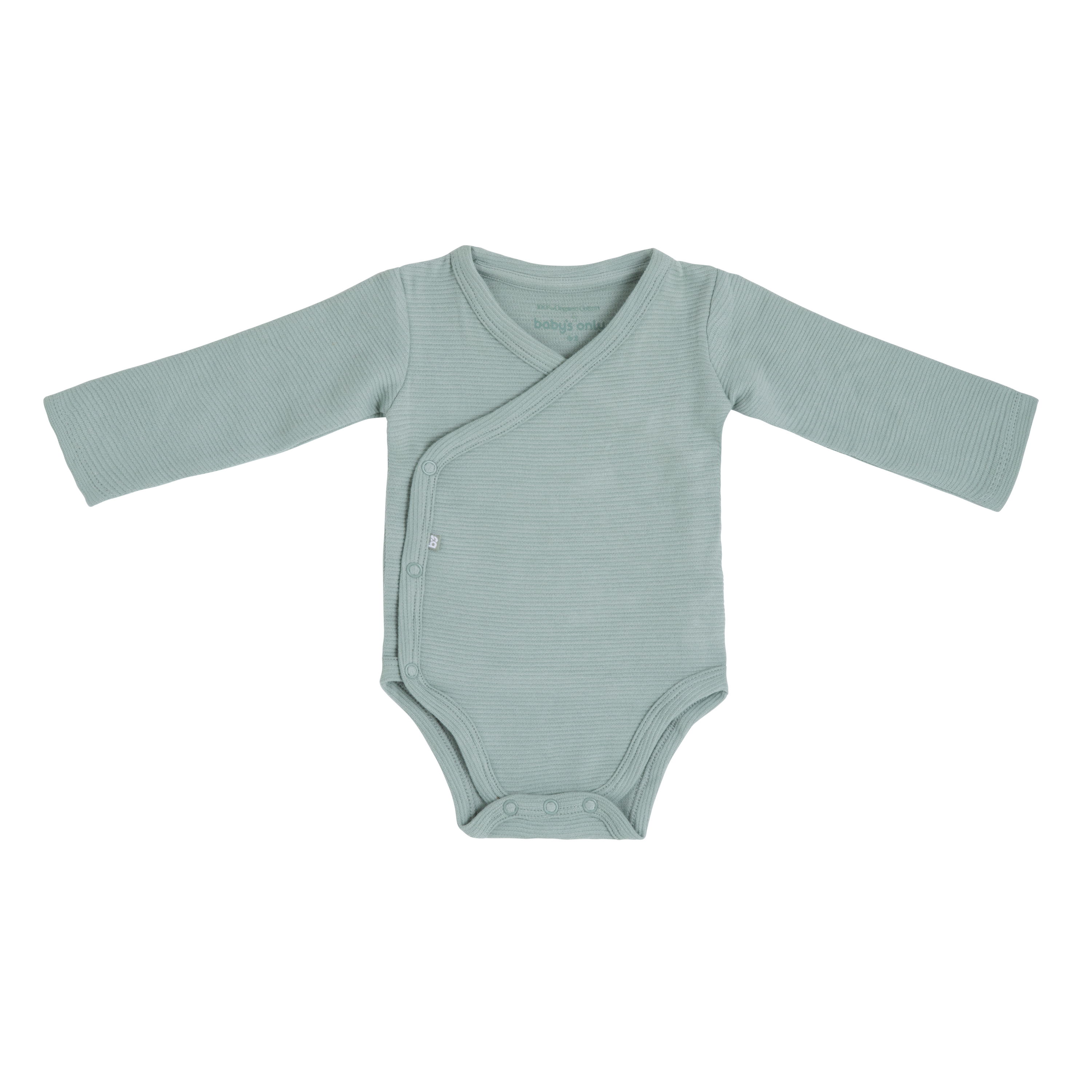 Baby Body Langen Ärmeln Pure Dusty Green - 62