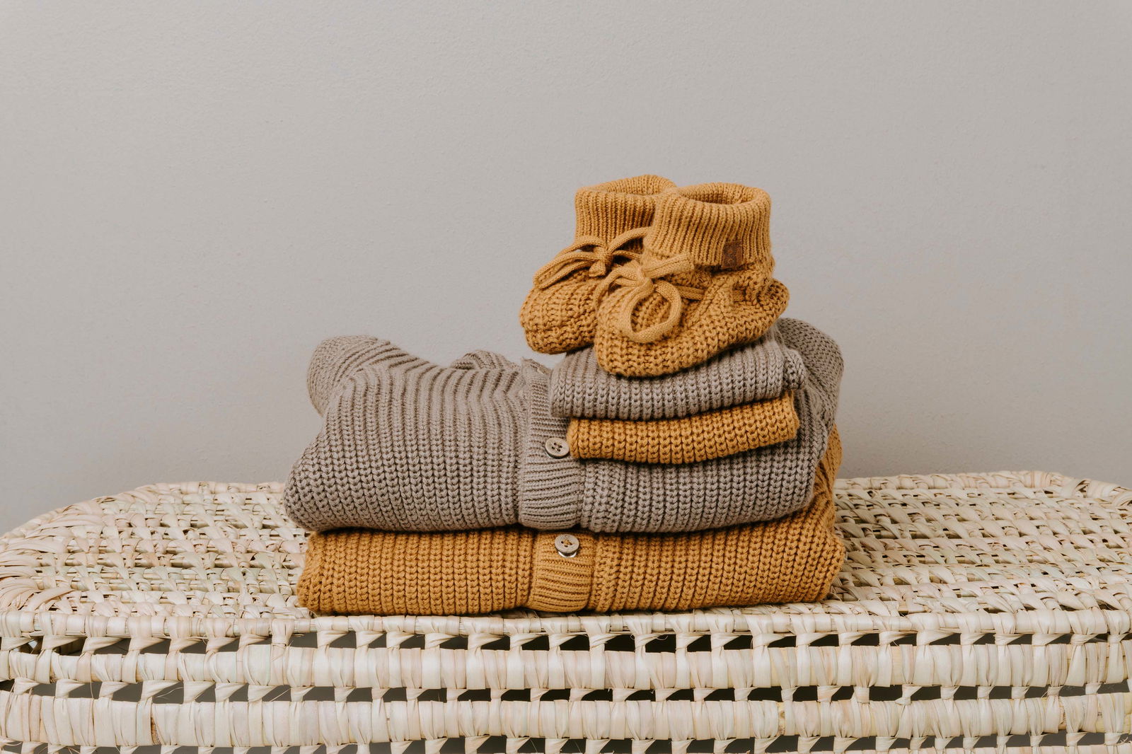 Booties Teddyfutter Soul Caramel - 0-3 Monate