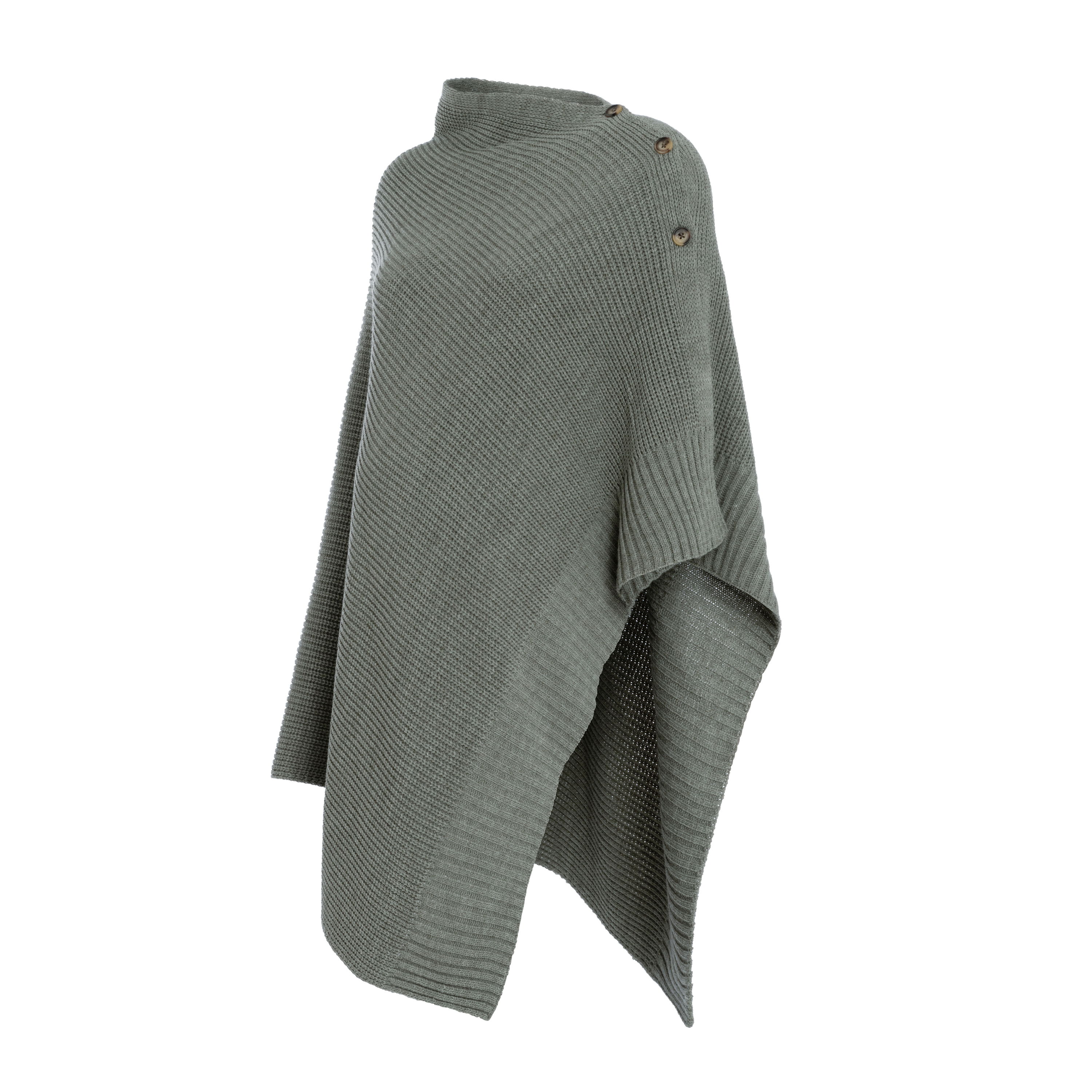 Zwangerschaps poncho Glow urban green