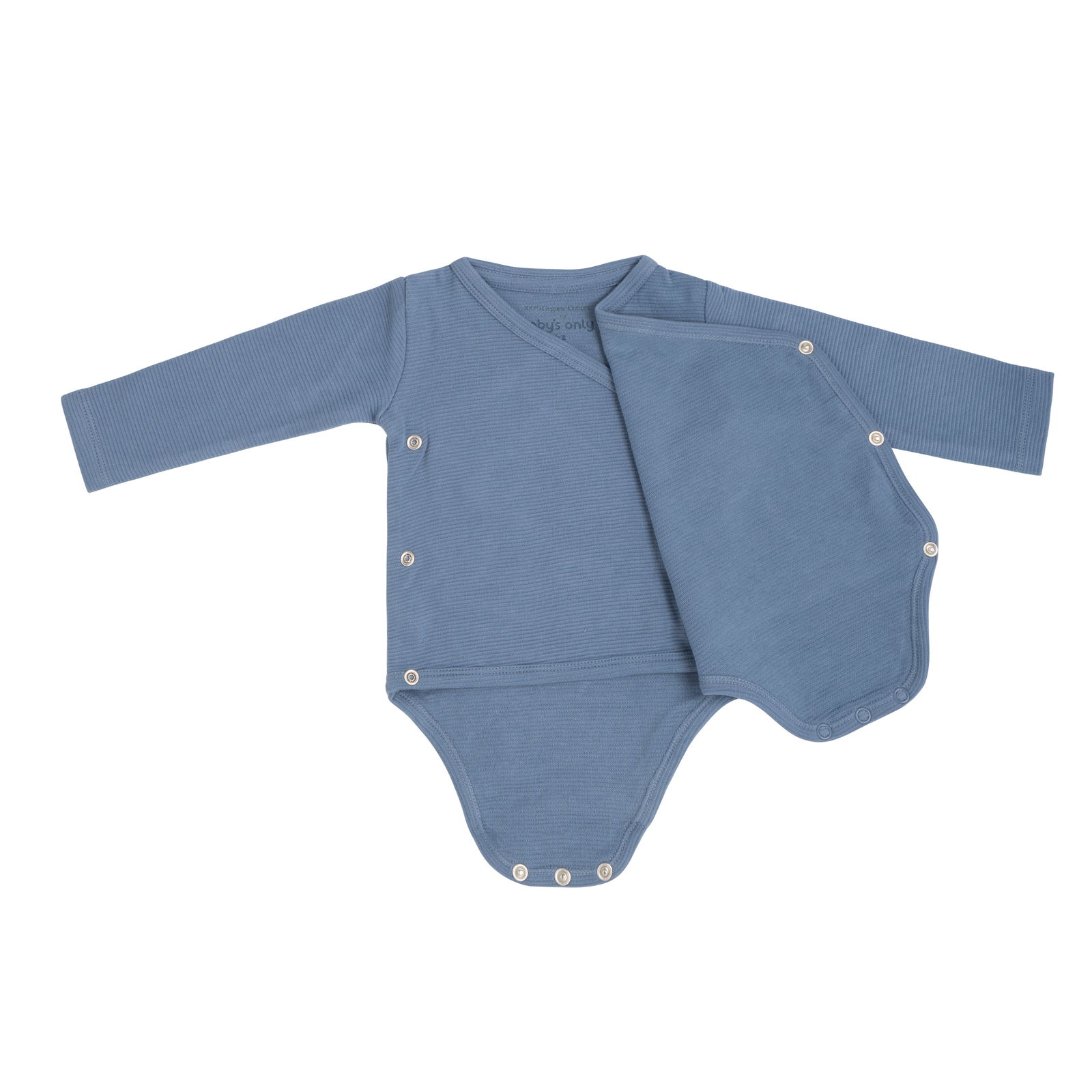 Romper long sleeves Pure vintage blue - 62
