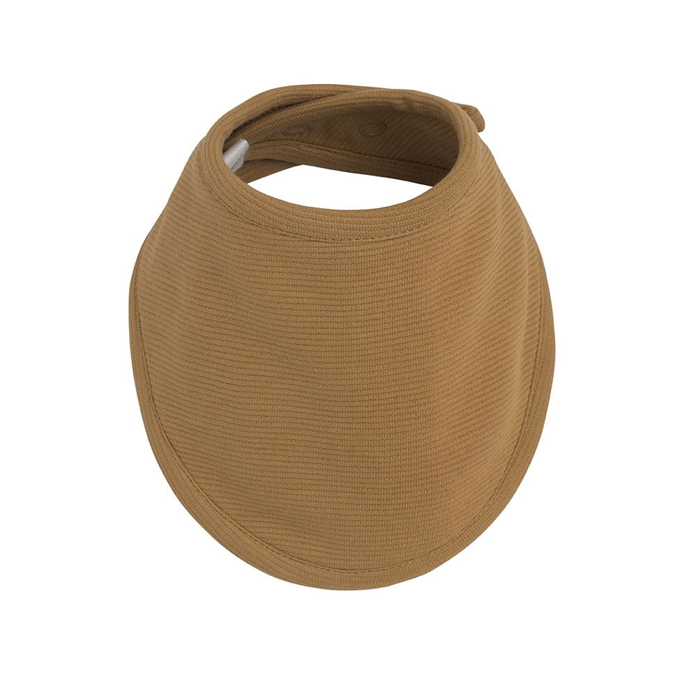 Bandana bib Pure caramel