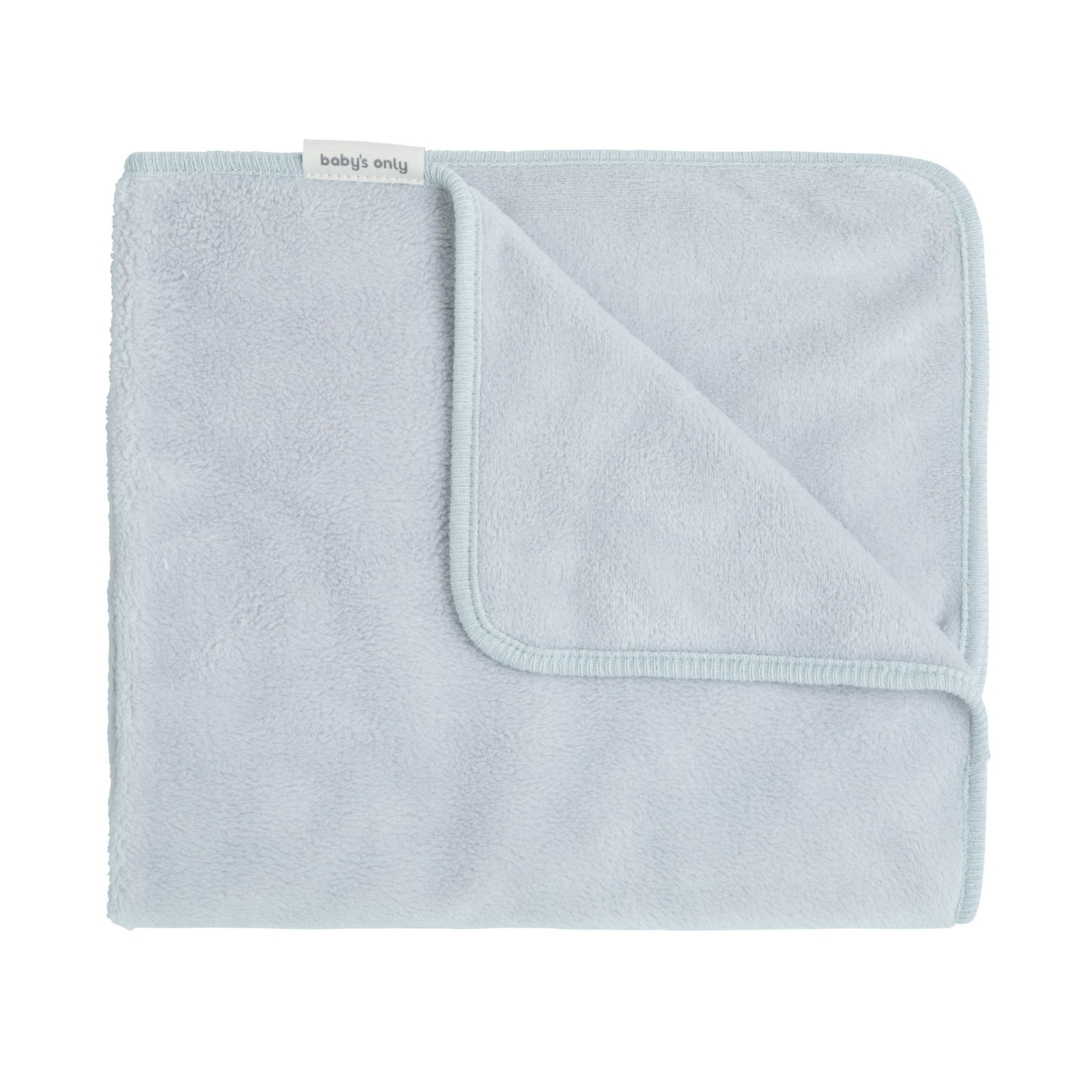 Ledikantdeken Cozy misty blue