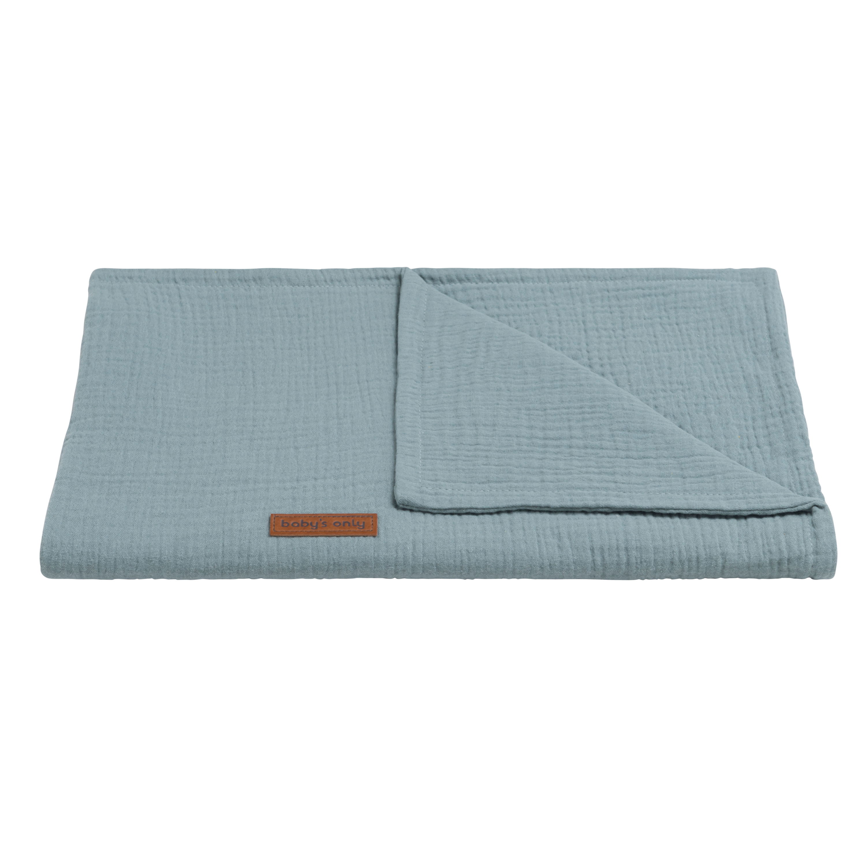 Baby crib blanket Breeze stonegreen