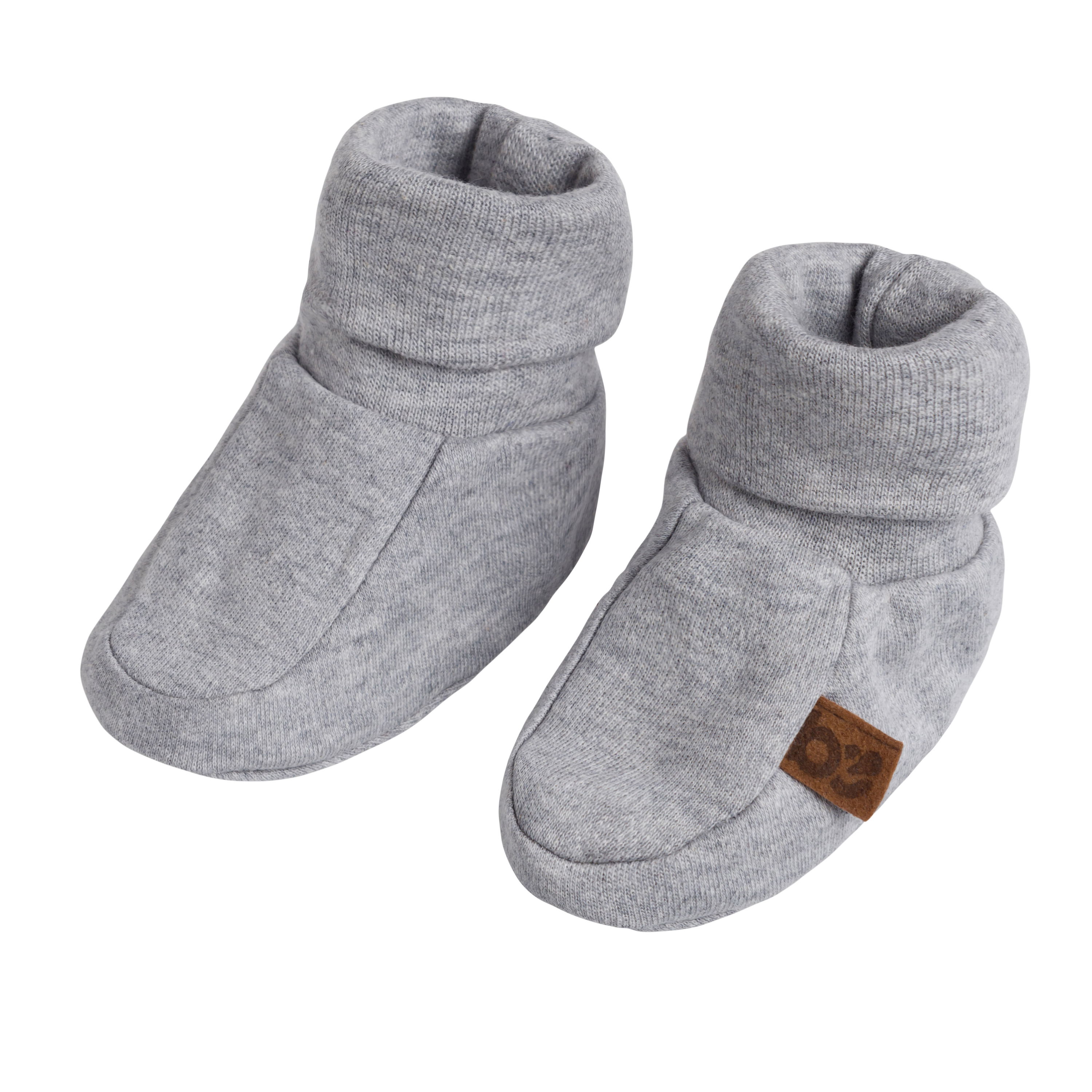 Chaussons Melange gris - 0-3 mois