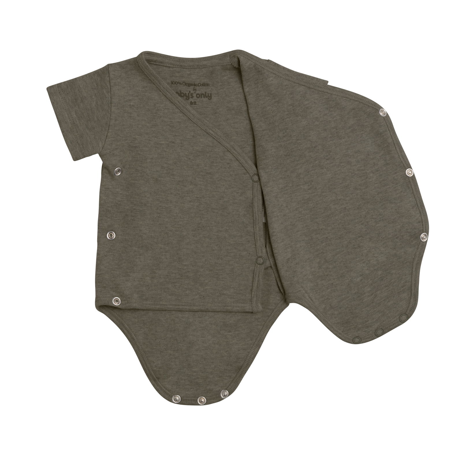 Rompertje Melange khaki - 50