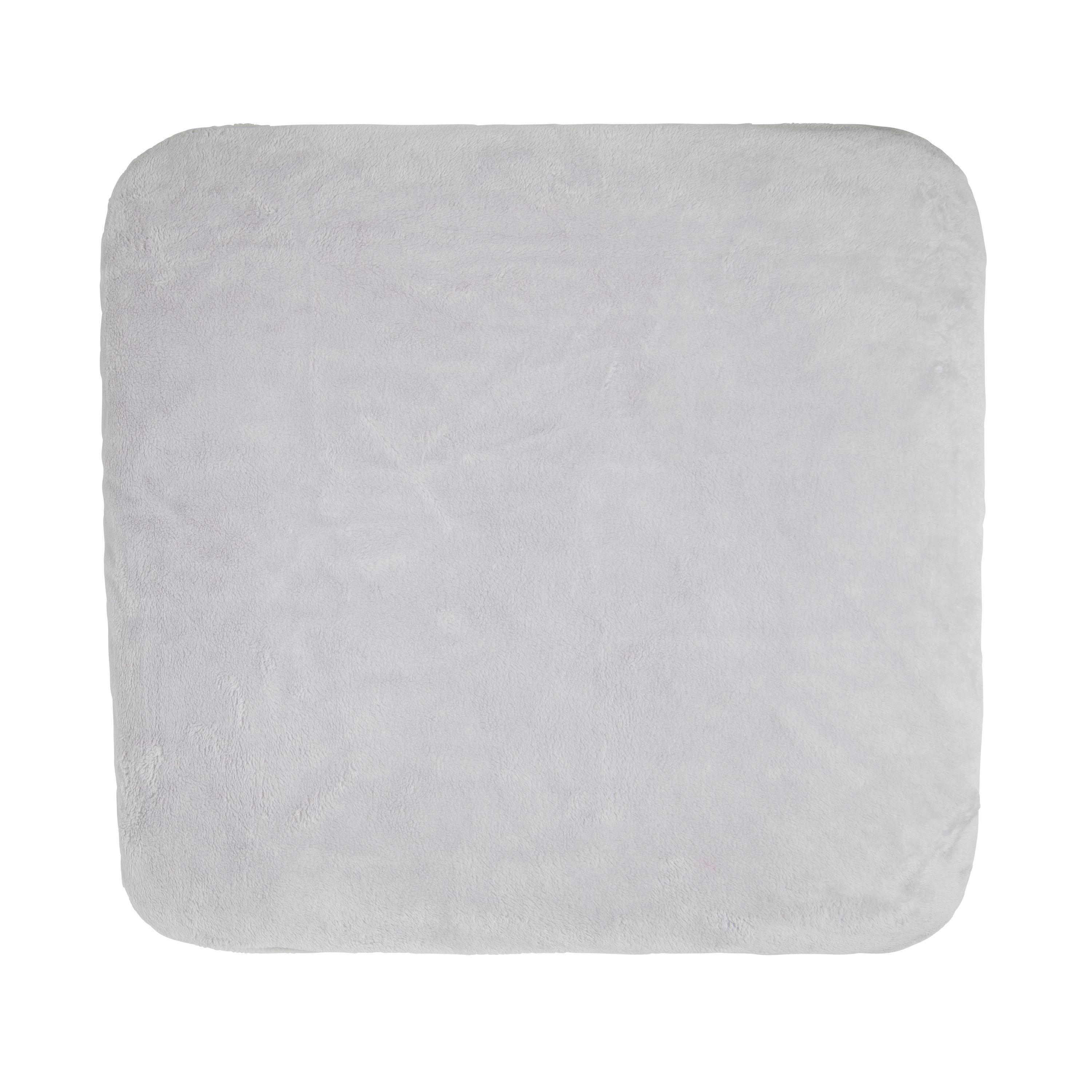 Aankleedkussenhoes Cozy dusty grey - 75x85