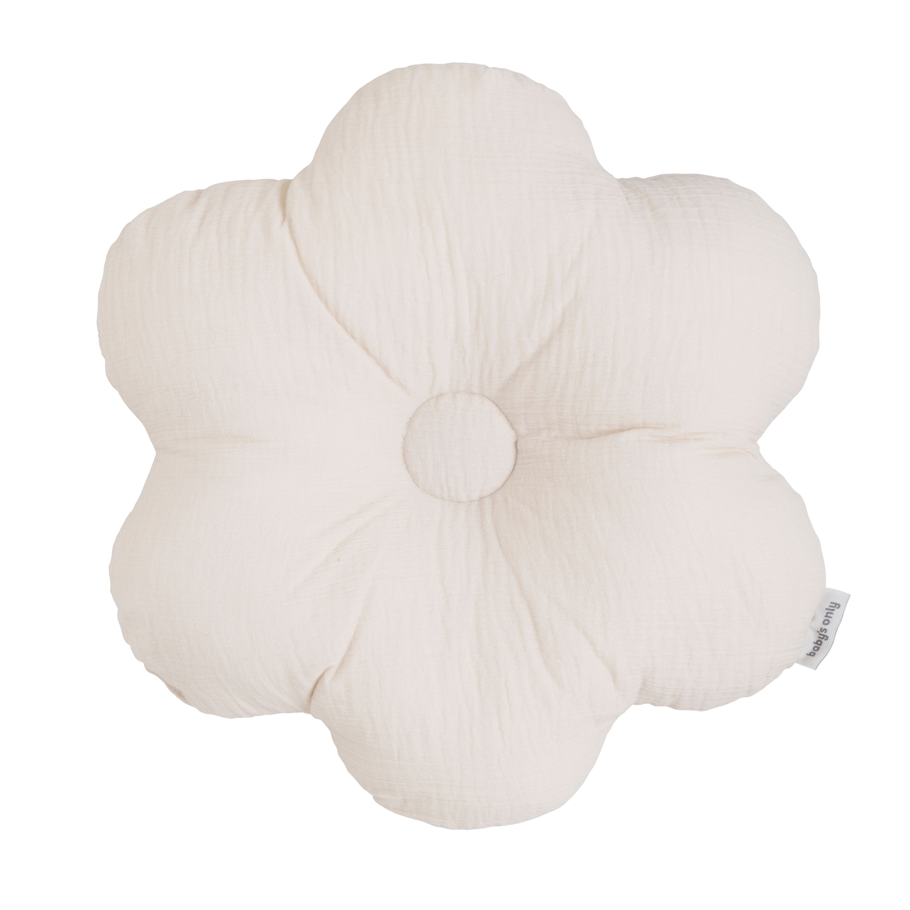 Pillow flower Calm warm linen