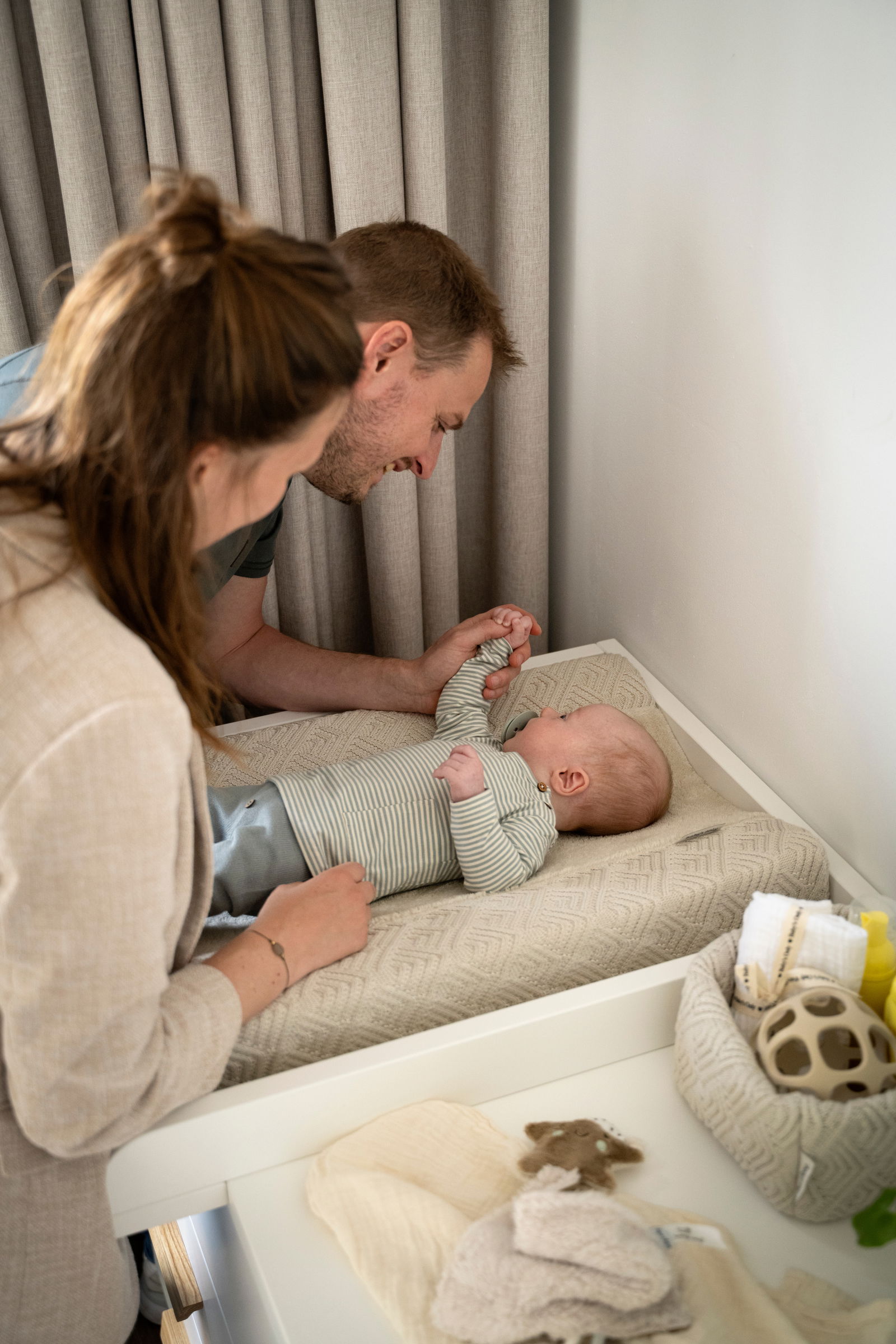 Changing pad cover Sierra clay - 45x70
