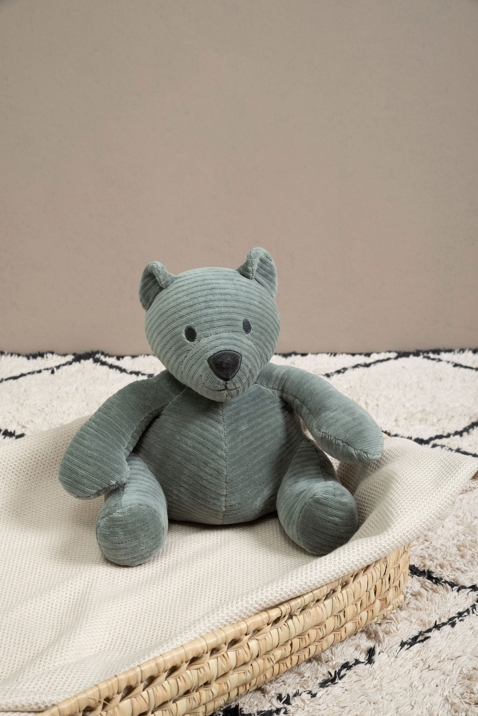 Stuffed bear Sense sea green