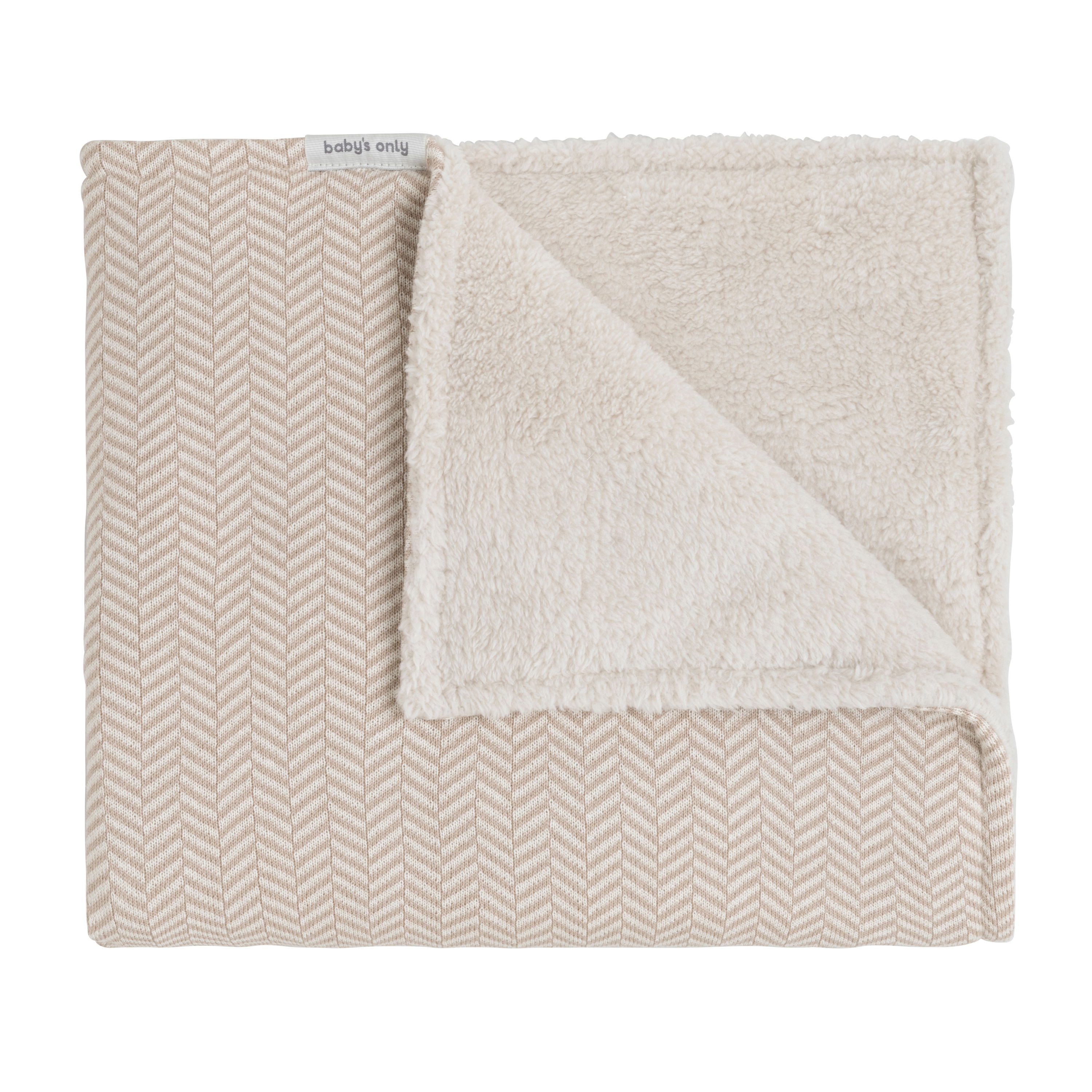 Babydecke Teddyfutter Dawn Beige/Ecru