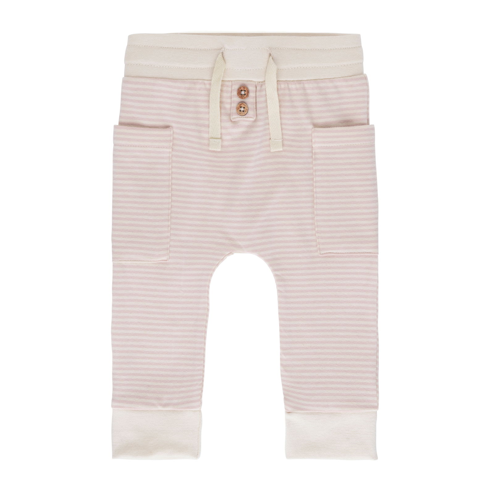 Broekje Stripe oud roze - 74