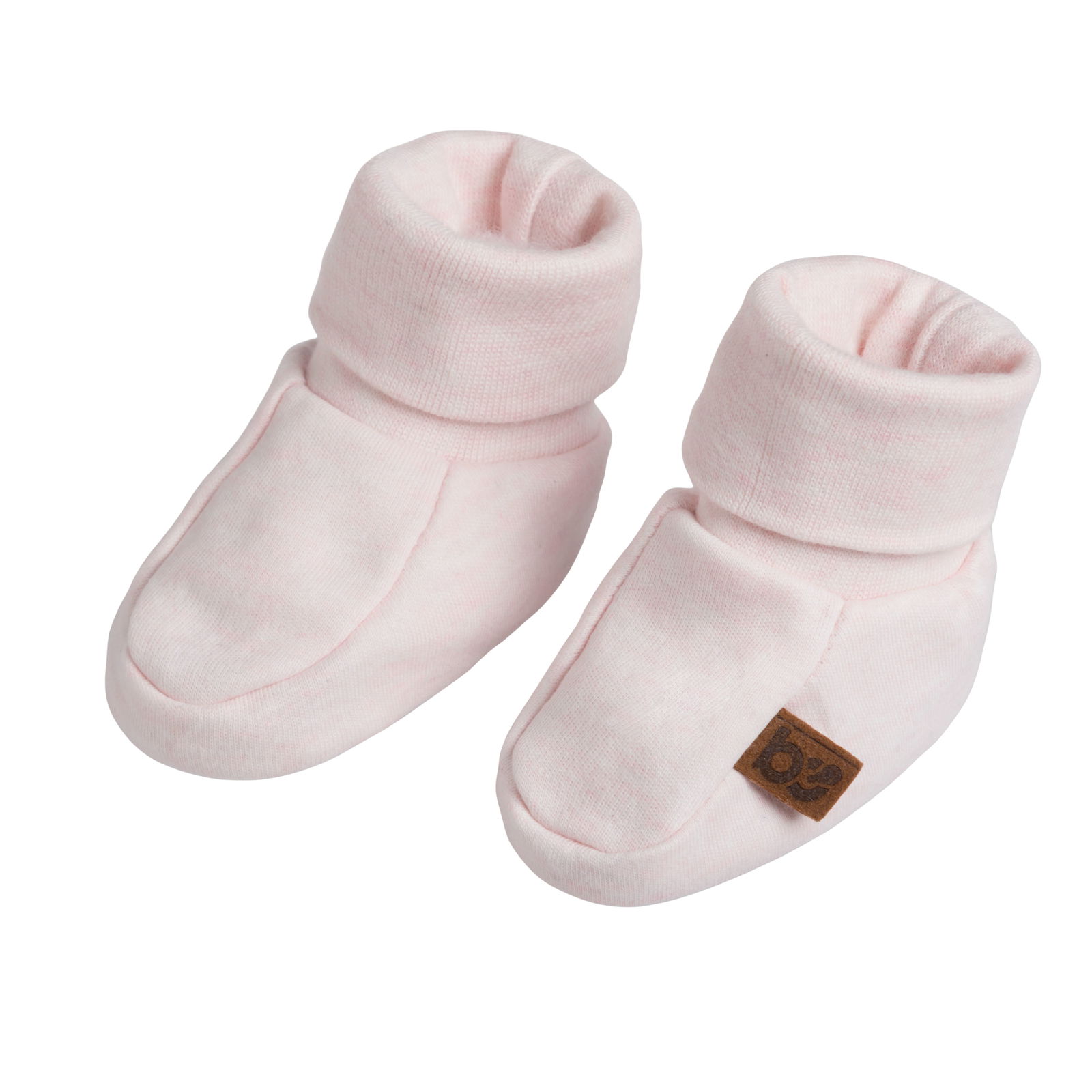 Booties Melange classic pink - 0-3 months