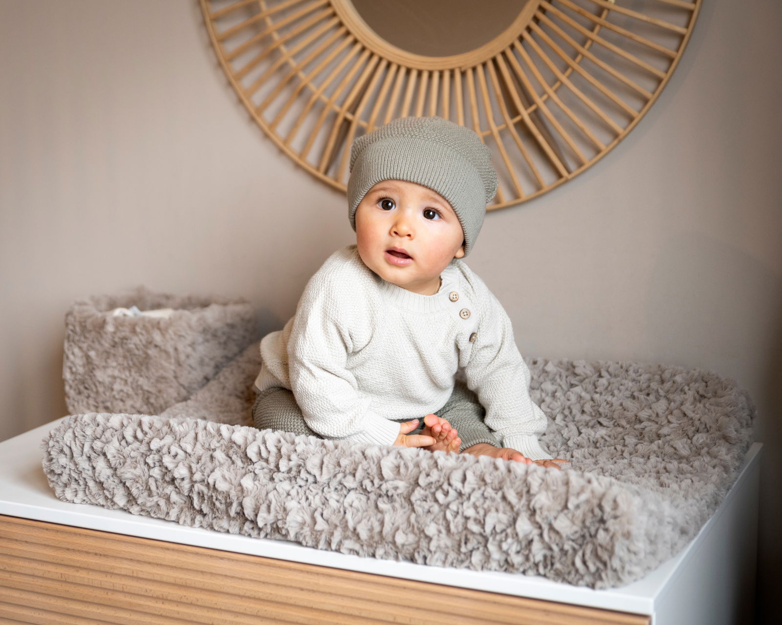 Bonnet Willow urban green - 0-3 mois